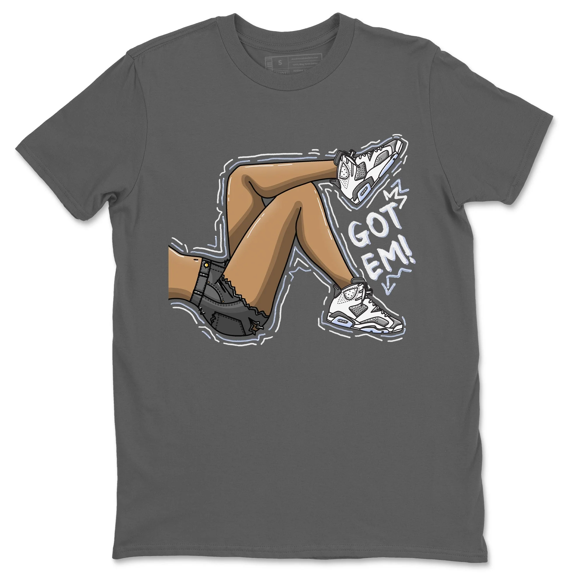 Got Em Legs Unisex Tops - Air Jordan 6 Cool Grey