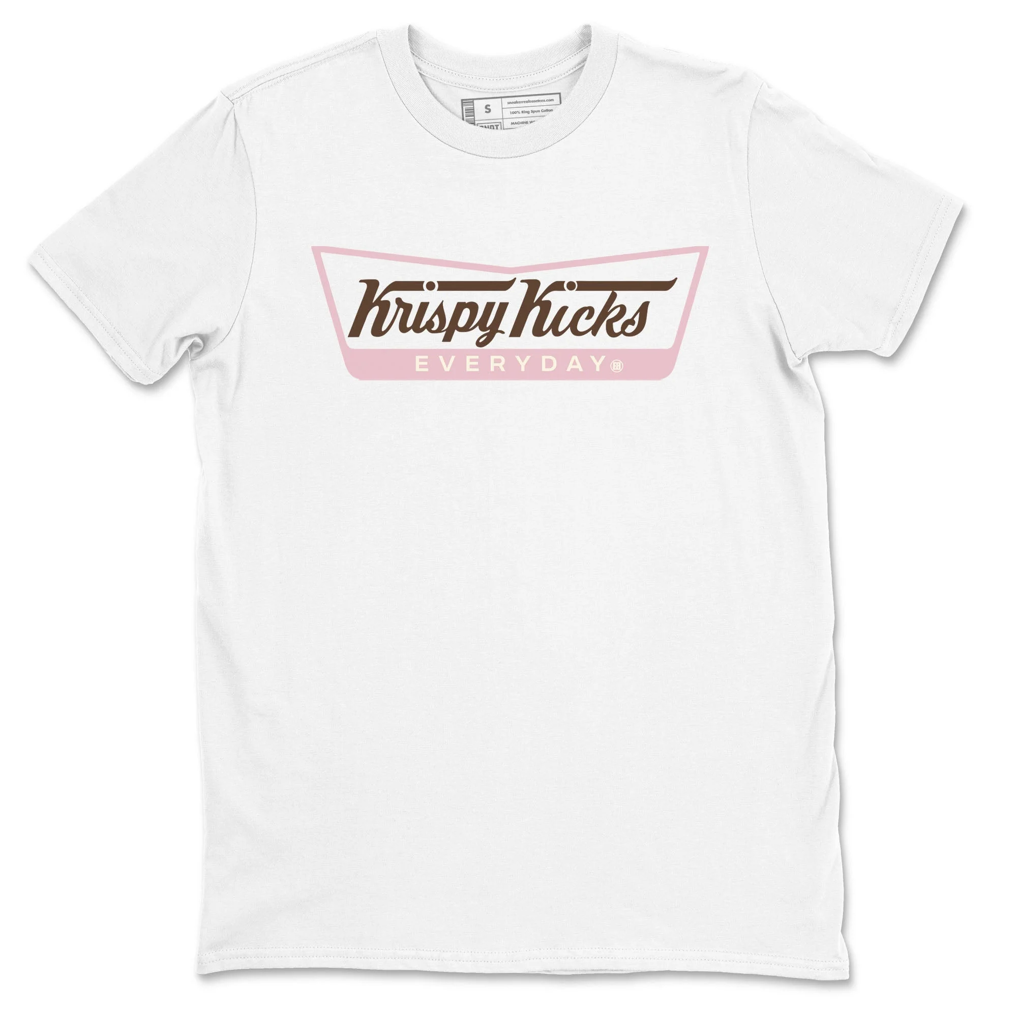 Krispy Kicks Sneaker Tees - Dunk Cacao Wow And Pink Foam