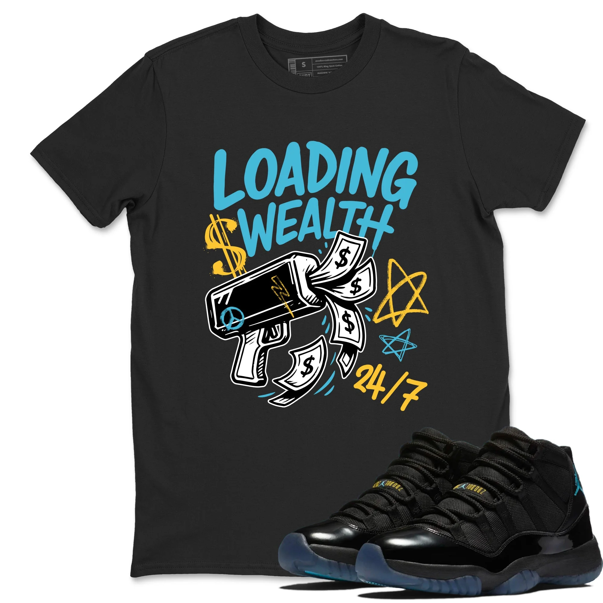 Loading Wealth Sneaker Tees - Air Jordan 11 Gamma