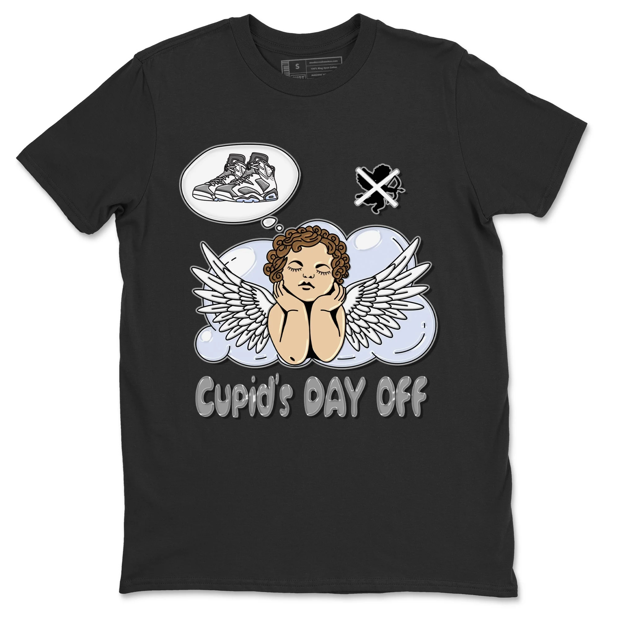 Cupids Day Off Unisex Tops - Air Jordan 6 Cool Grey