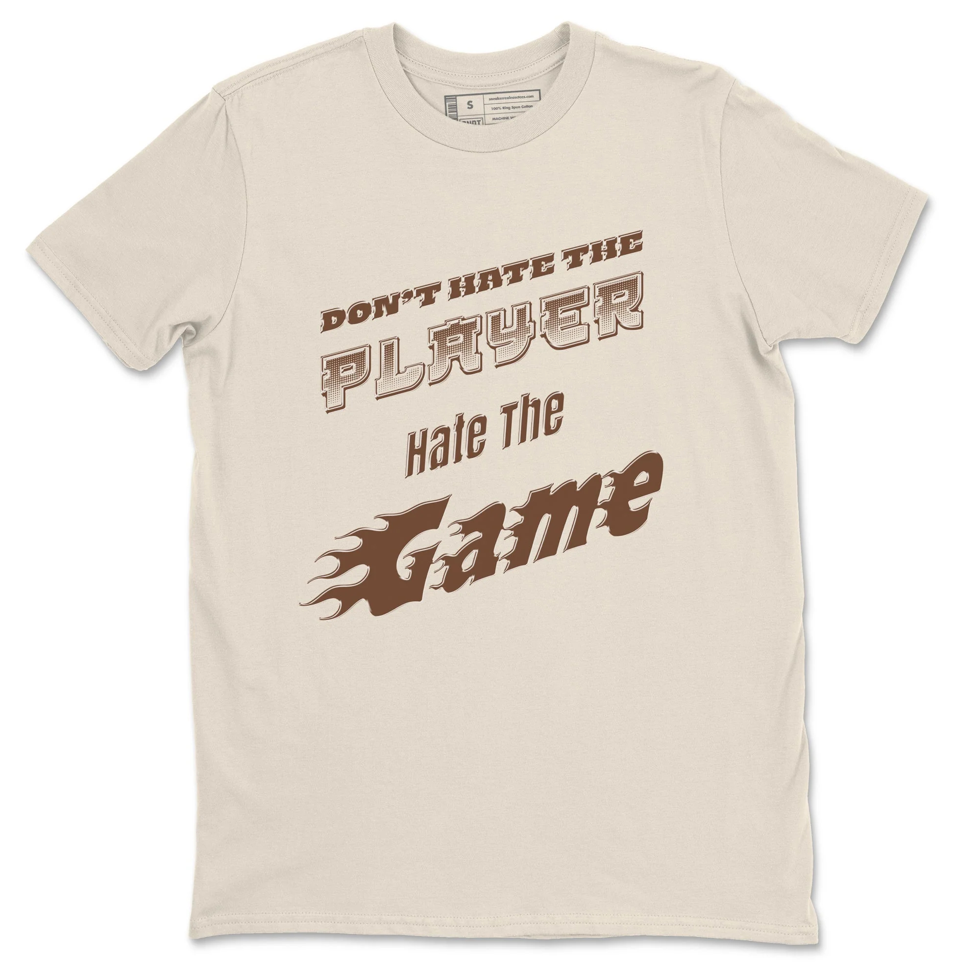 Don't Hate The Player Sneaker Tee - Dunk Cacao Wow