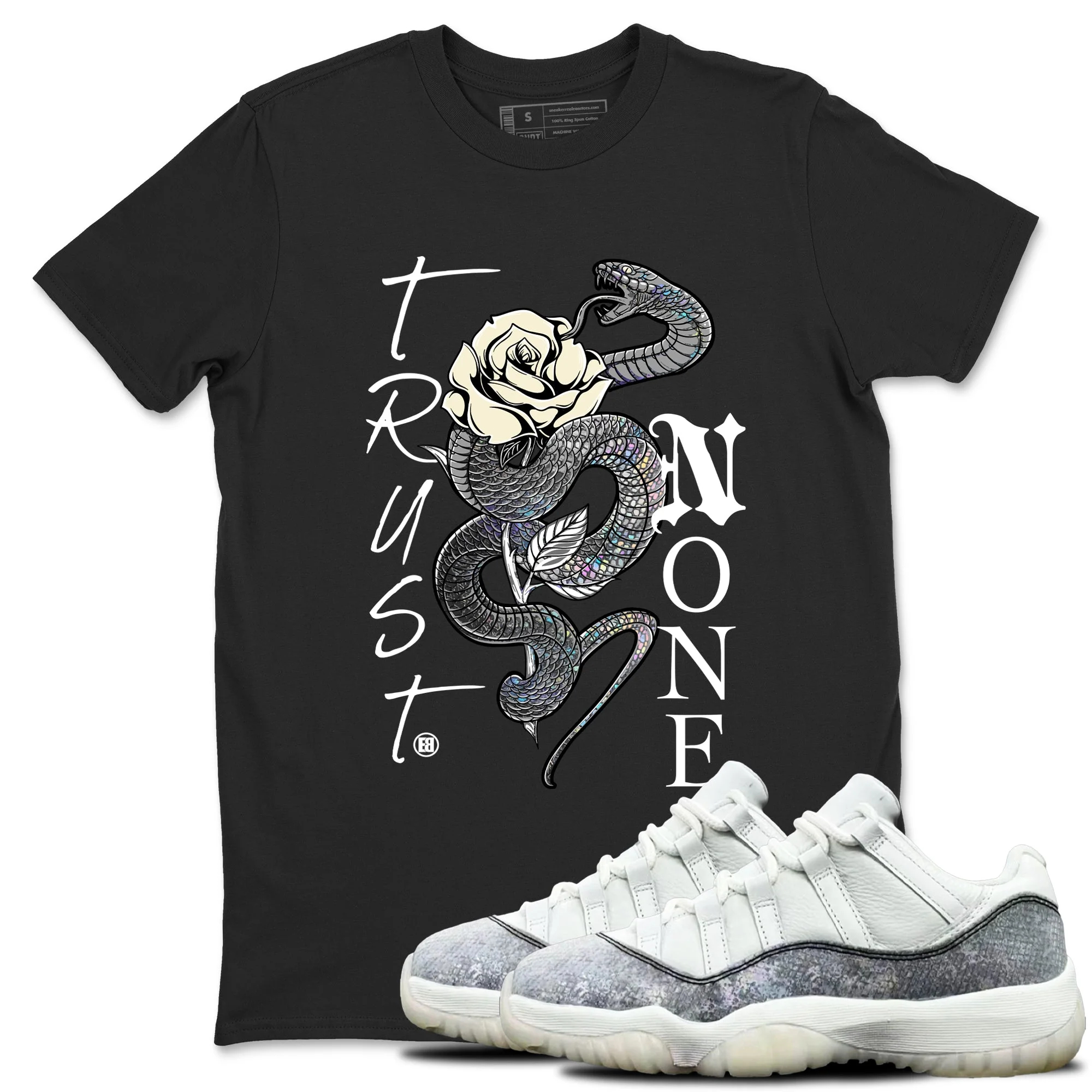 Trust None Sneaker Tees - Air Jordan 11 Year Of The Snake