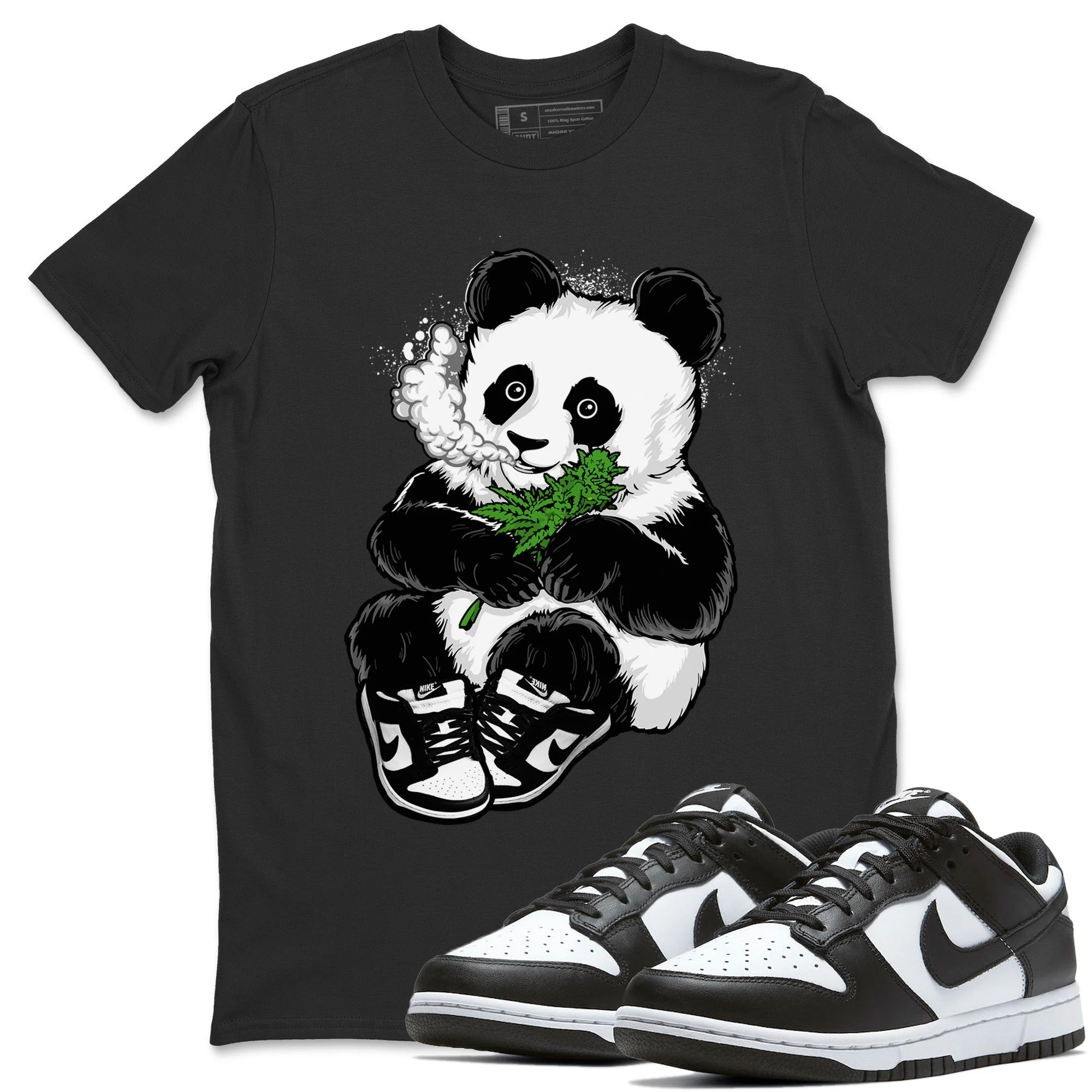 Smoking Panda Unisex Tops - Dunk Panda