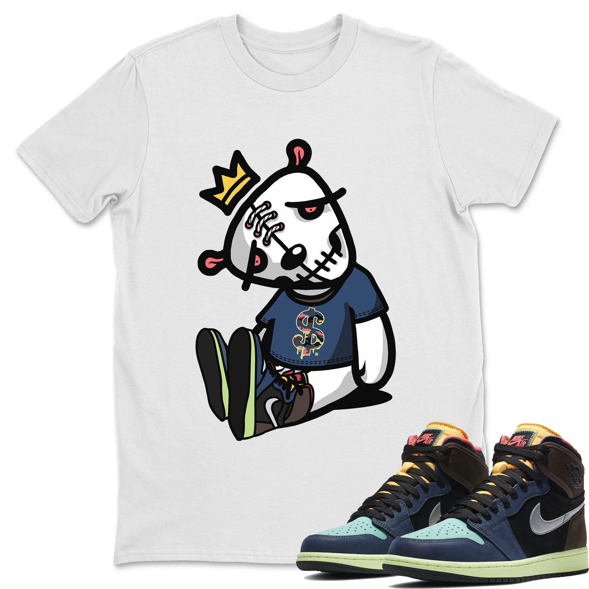 Dead Dolls Unisex Tops - Air Jordan 1 Bio Hack