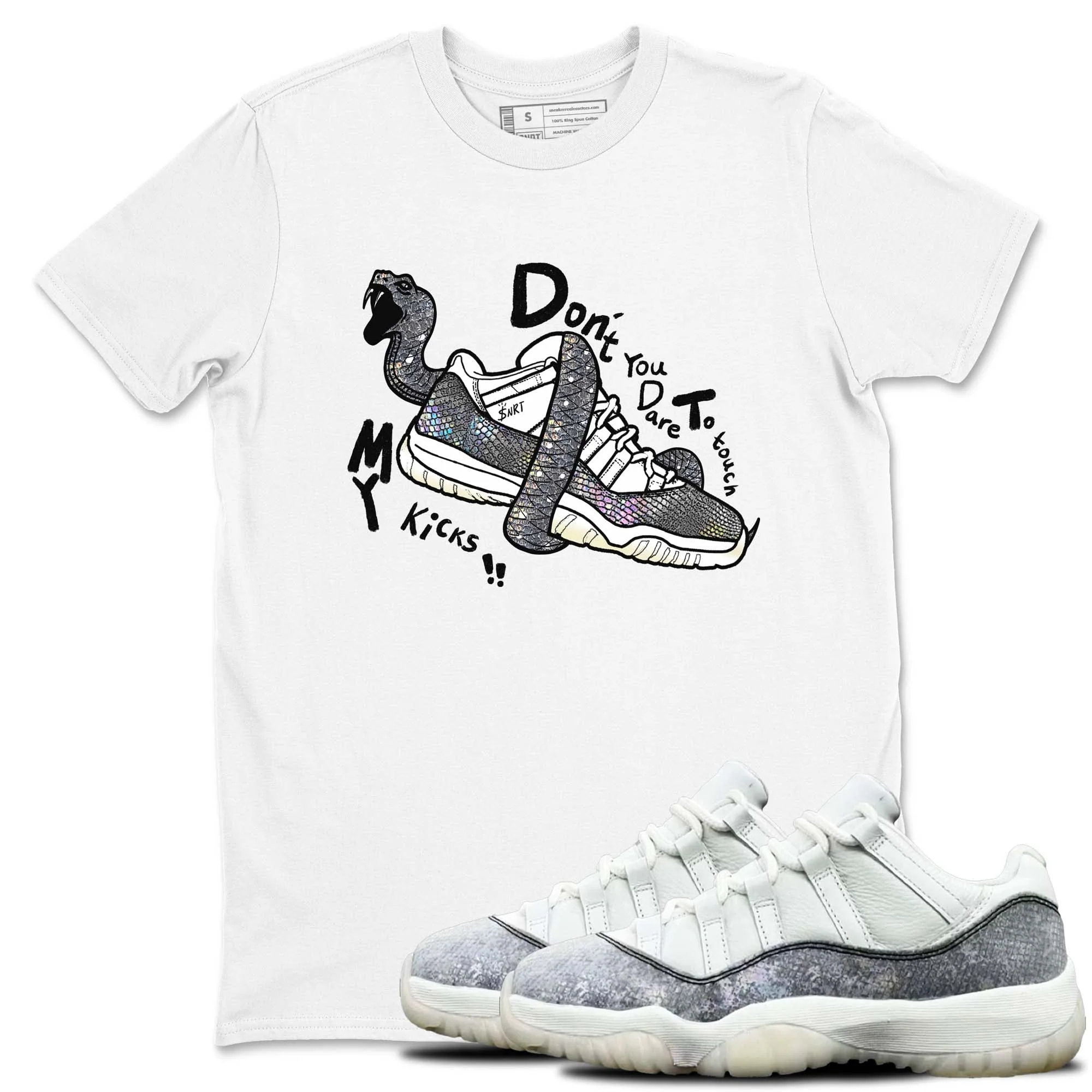 Don't Touch My Kicks Sneaker Tees - Air Jordan 11 Year Of The Snake