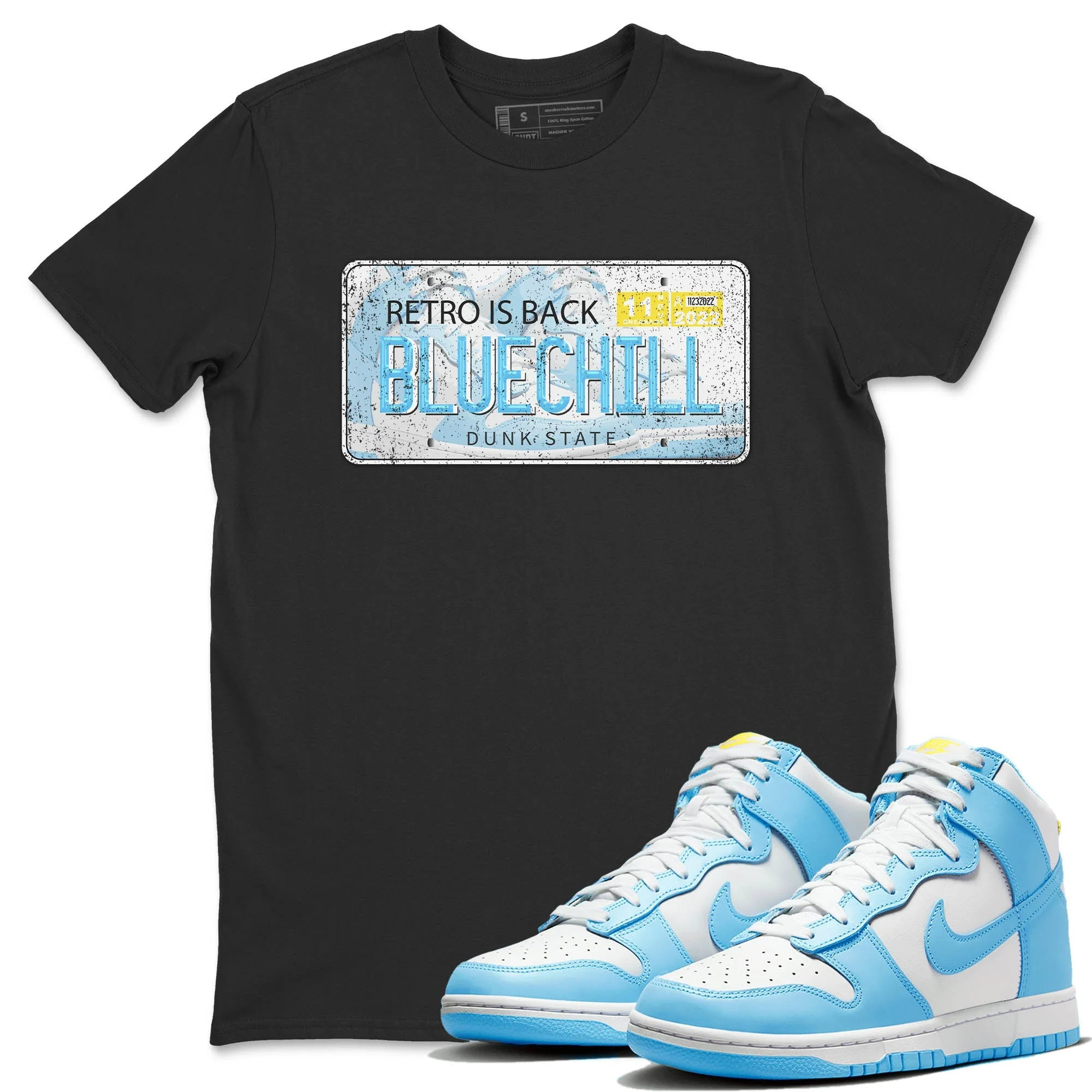 Jordan Plate Unisex Tops - Dunk Blue Chill