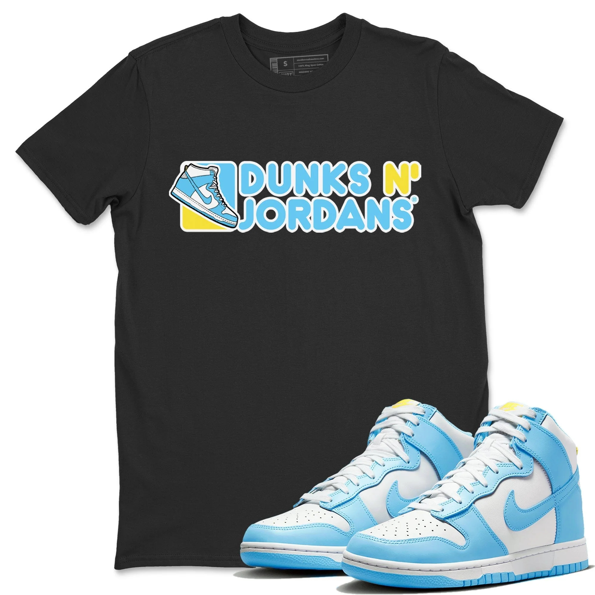 Dunks N Air Jordans Unisex Tops - Dunk Blue Chill