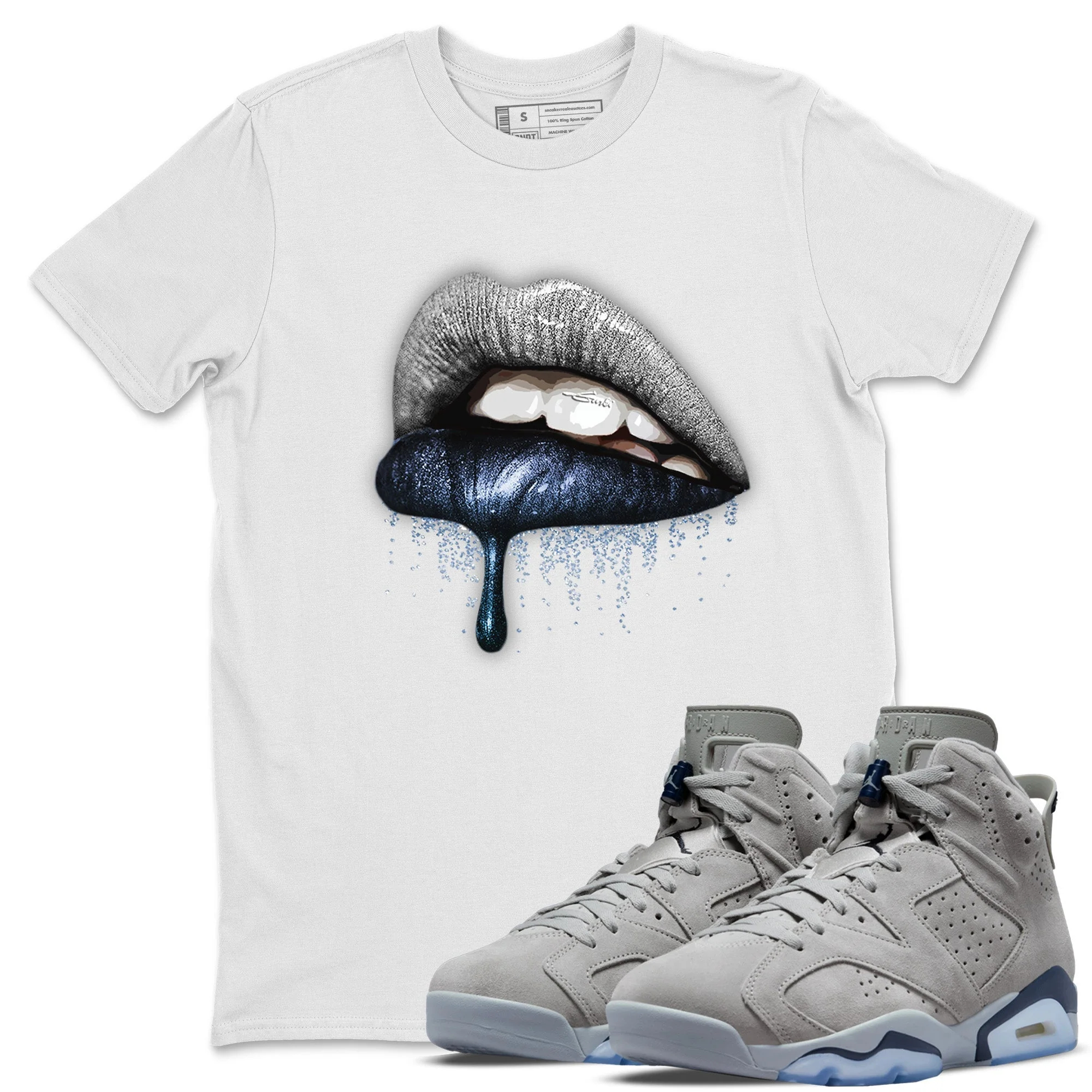 Dripping Lips Unisex Tops - Air Jordan 6 Georgetown
