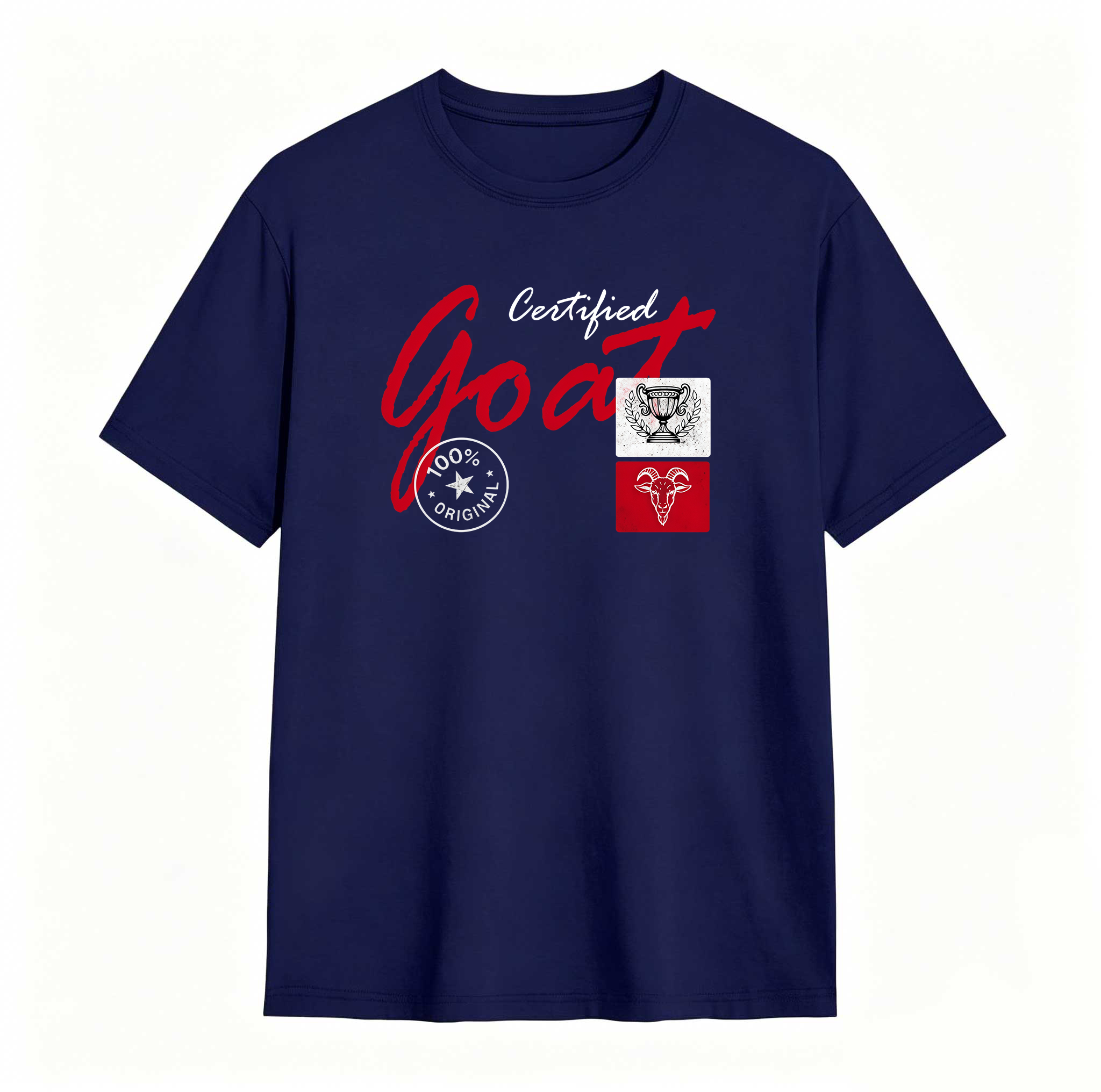 Certified Goat Sneaker Tees - Match Air Jordan 13 University Red