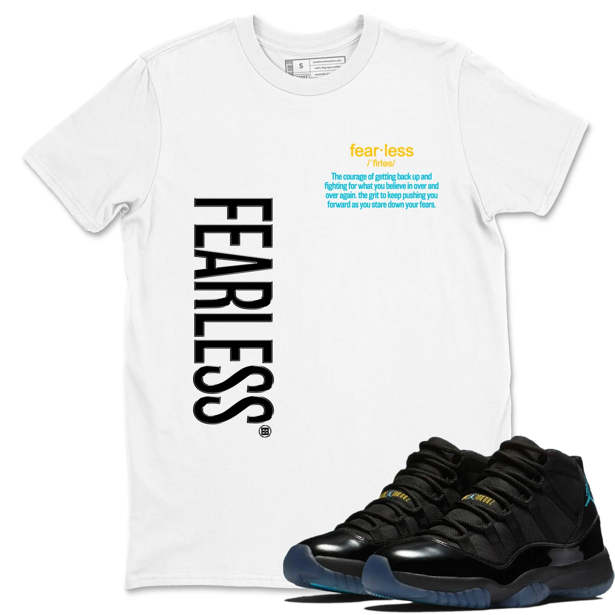 Fearless Definition Sneaker Tees - Air Jordan 11 Gamma