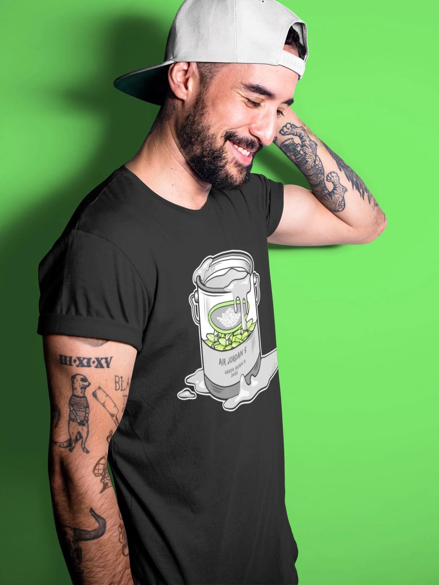 Bucket Unisex Tops - Air Jordan 5 Green Bean