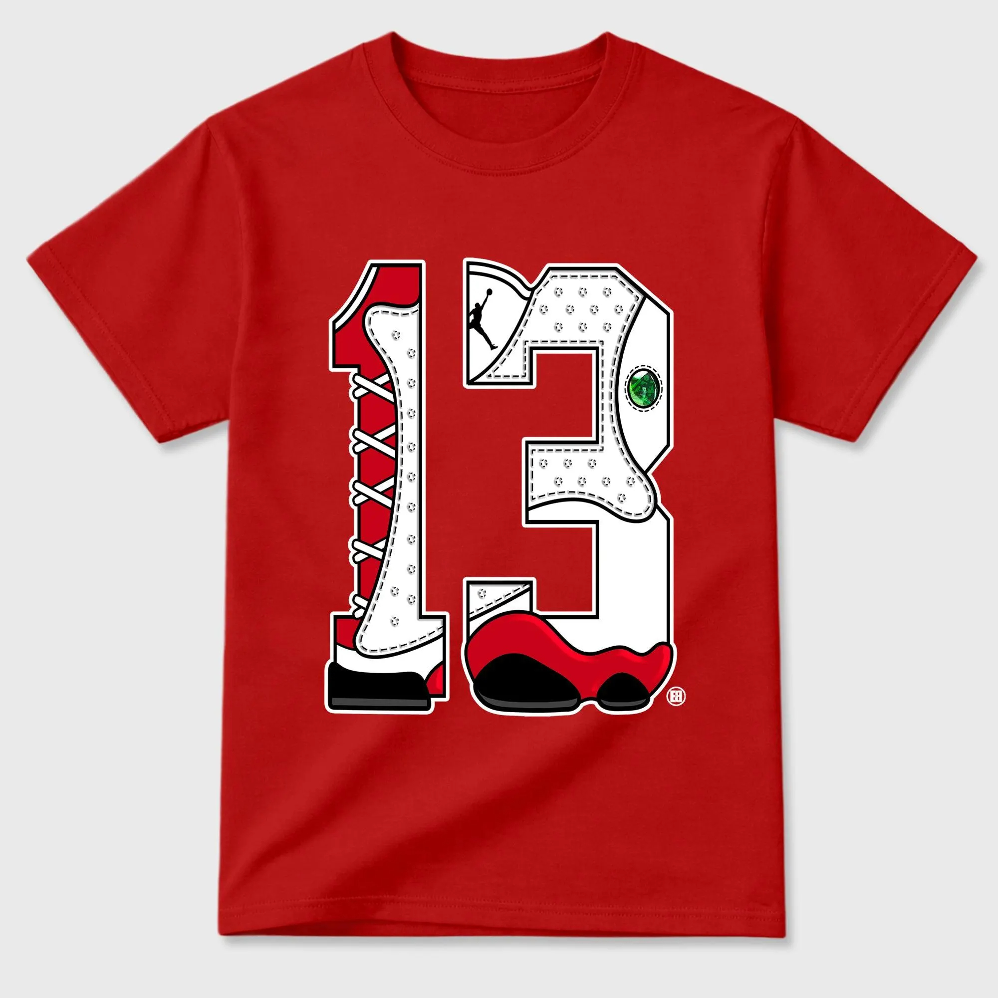 Number Statue Graphic Tee - best t shirts to wear with jordans 13s Chicago