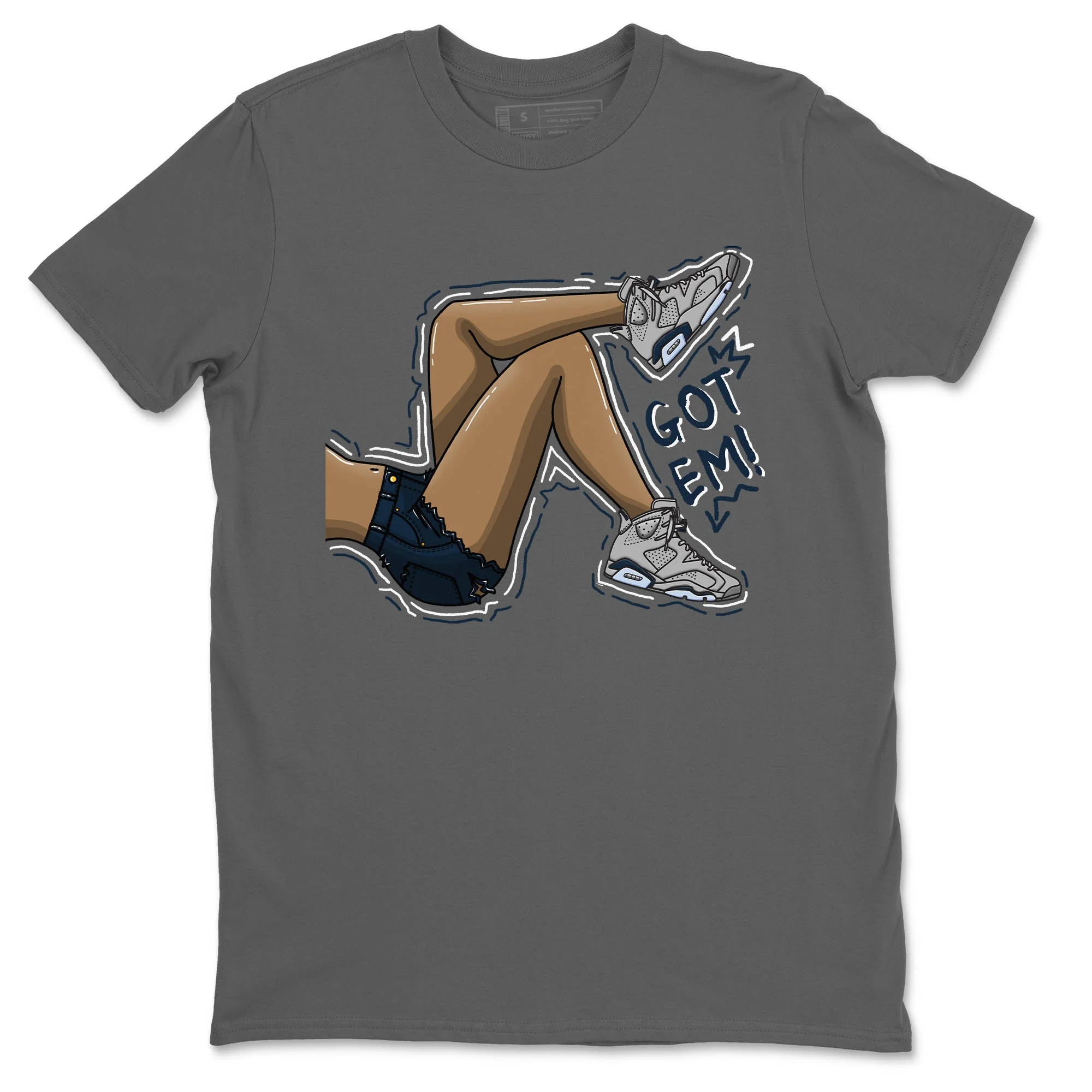 Got Em Legs Unisex Tops - Air Jordan 6 Georgetown