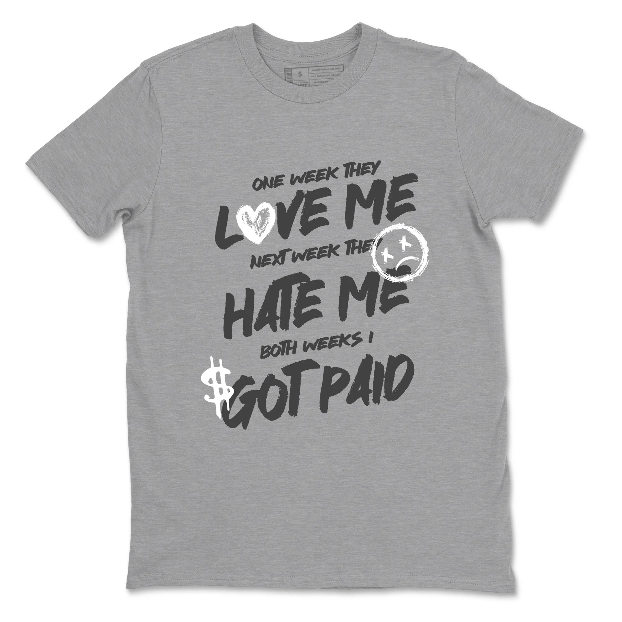 I Got Paid Sneaker Tees - Air Jordan 5 Wolf Grey