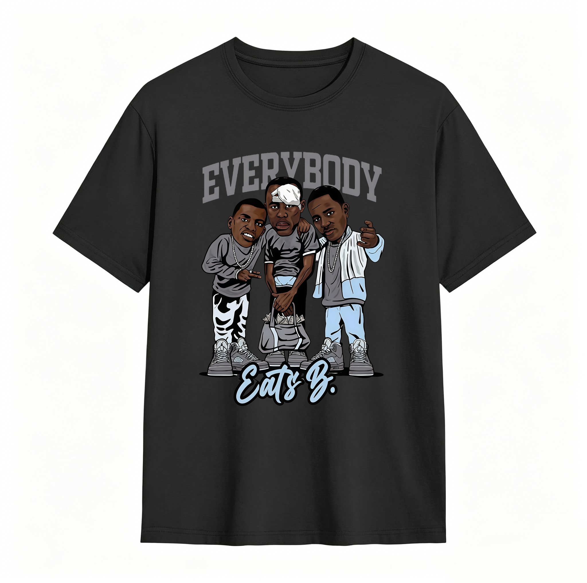 Jordan 5 Wolf Grey, Every Body Sneaker Tee, Best Gift ,Adults & Kid, Jordan 5 Wolf Grey Sneaker Match tshirt
