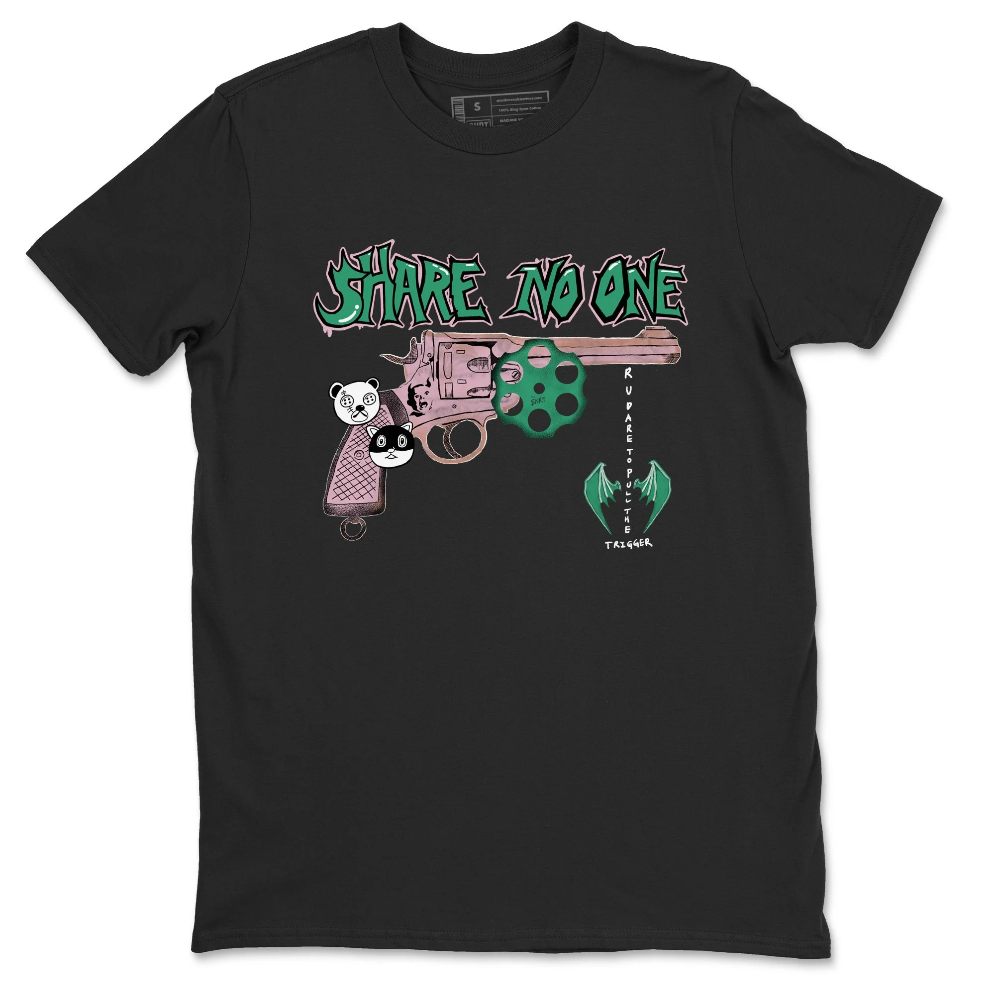 Share No One Sneaker Tees - Dunk Medium Soft Pink Malachite