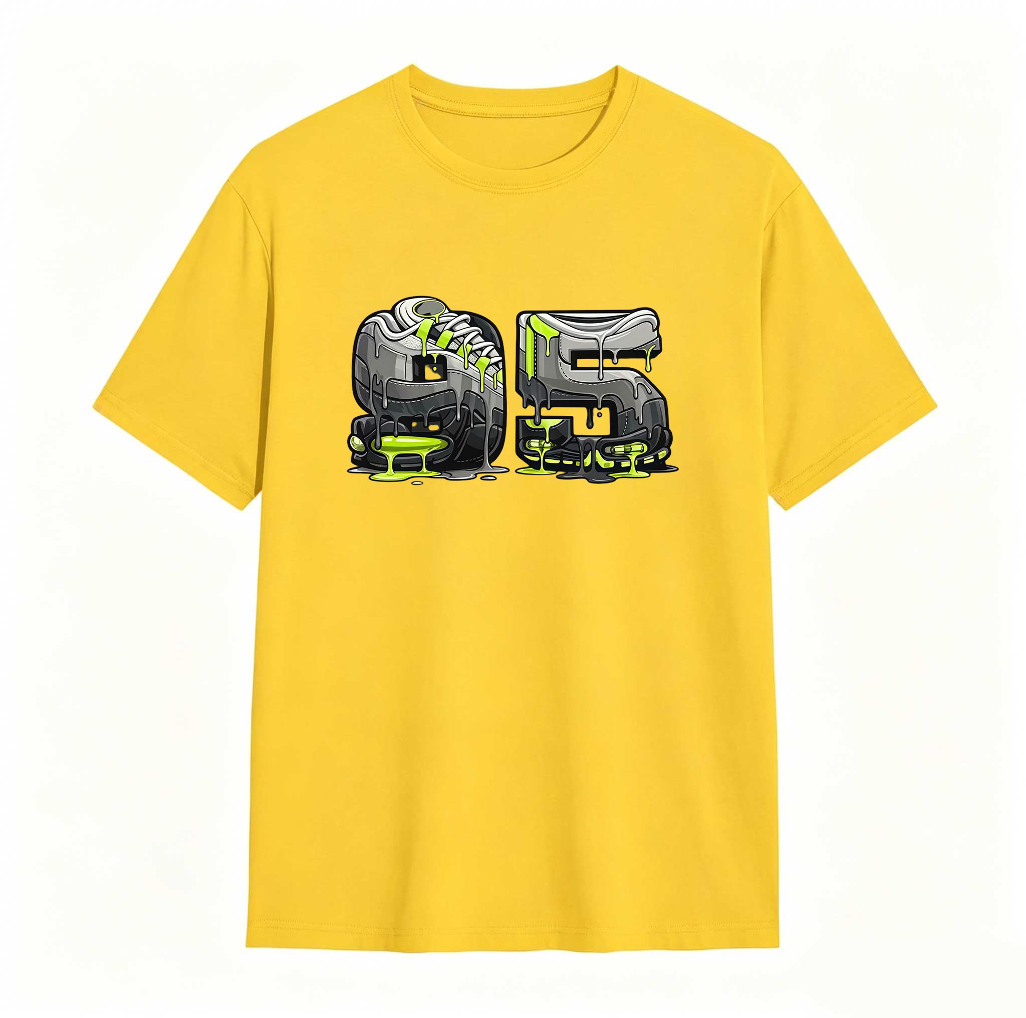 95 Tee Shirt Black to Match Air Max 95 OG NEON Big Bubble, Sneaker Tee,Adults & Kid Clothing, Air Max 95 OG tshirt