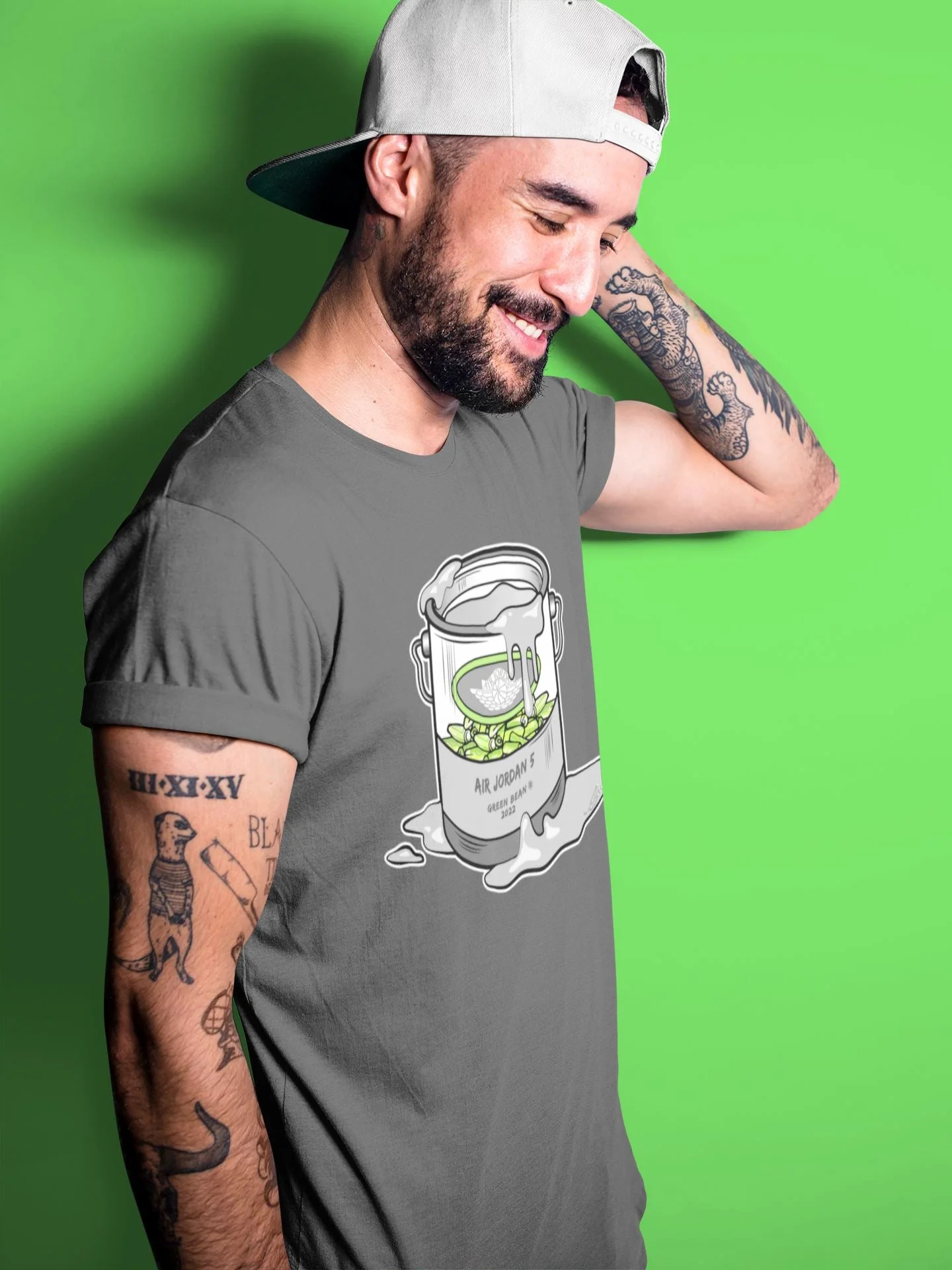 Bucket Unisex Tops - Air Jordan 5 Green Bean