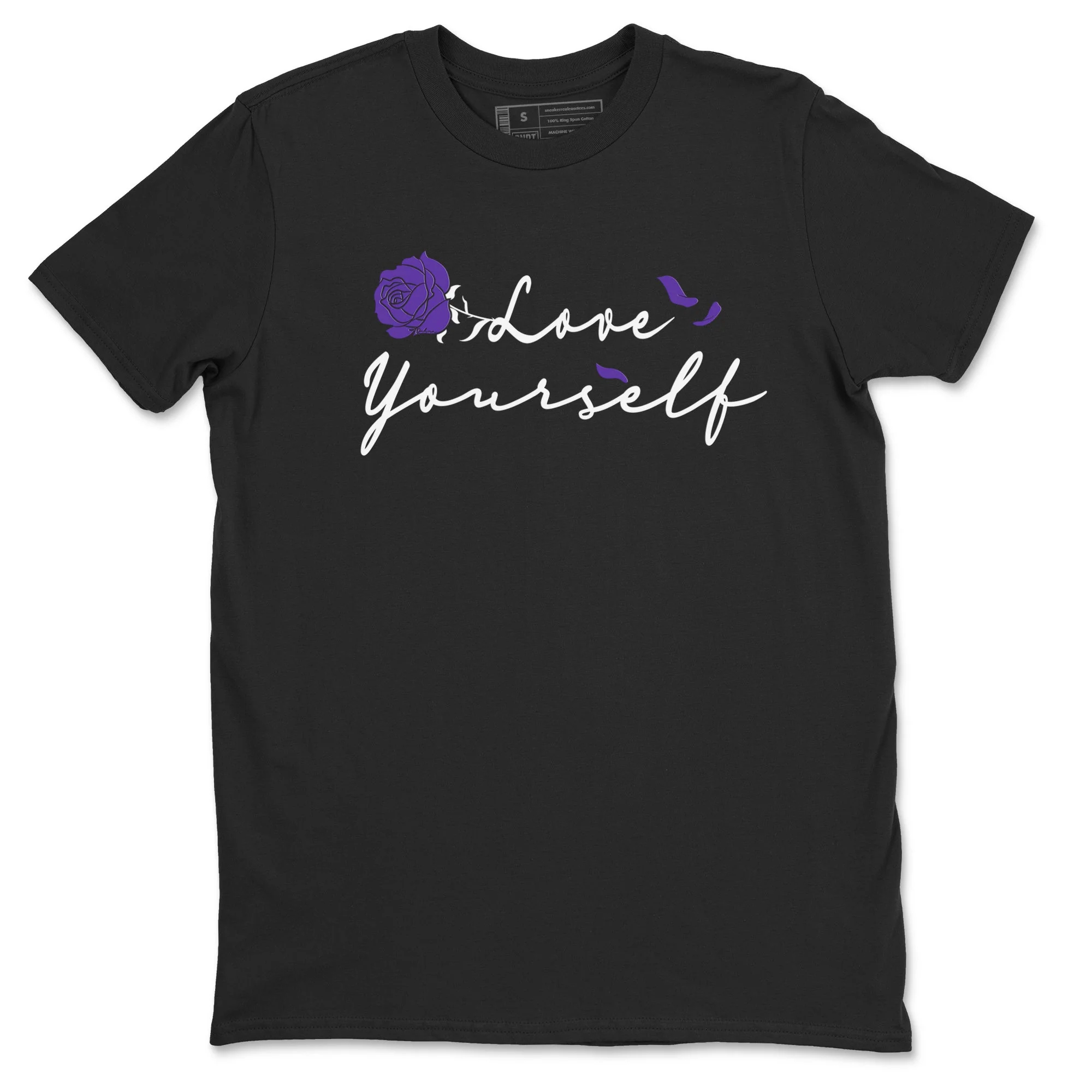 Love Yourself Sneaker Tees - Dunk Low Court Purple