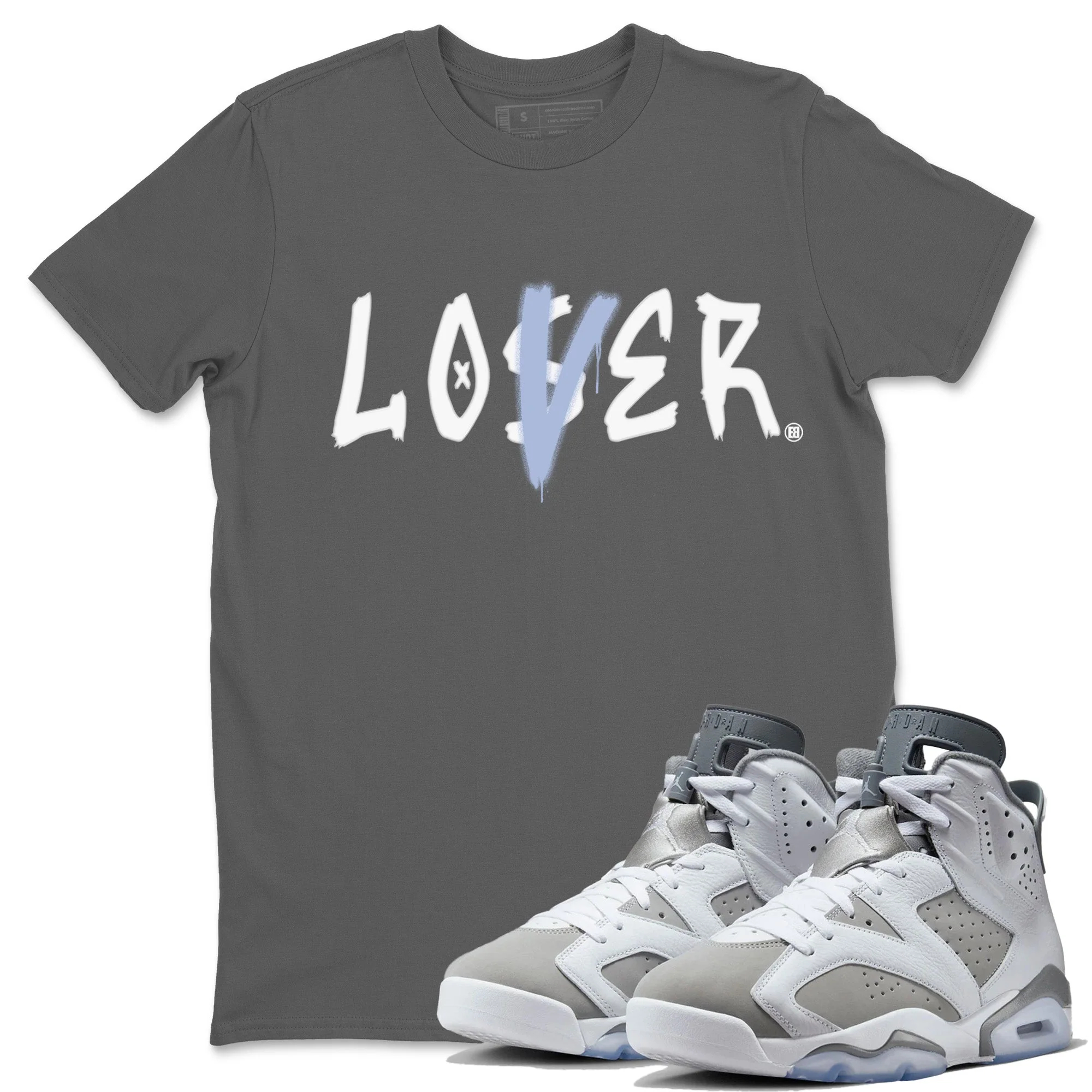 Loser Lover Unisex Tops - Air Jordan 6 Cool Grey