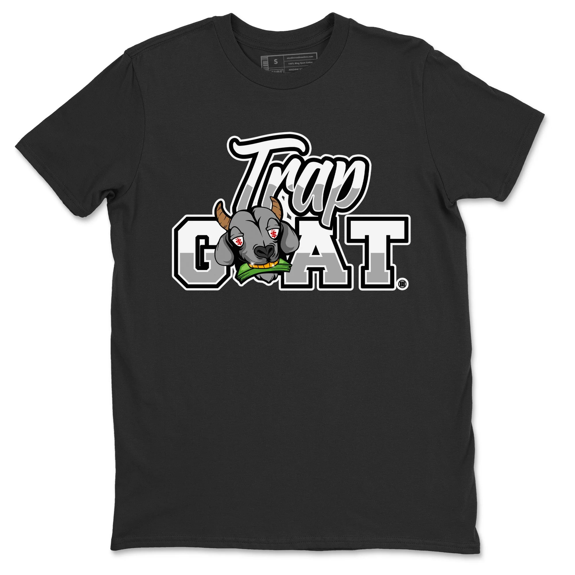 Trap Goat Unisex Tops - Air Jordan 13 Black Flint