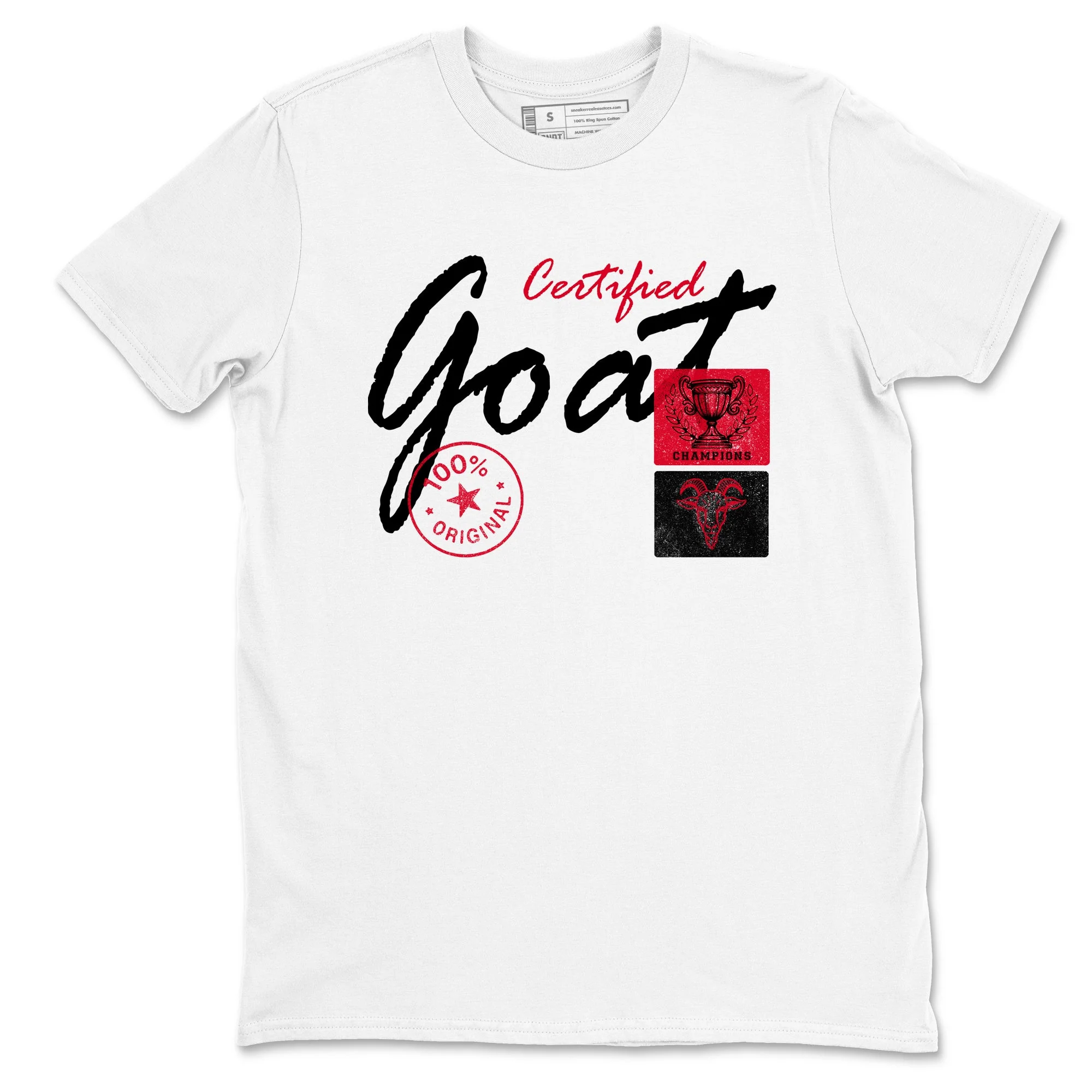 Certified Goat Sneaker Tees - Air Jordan 6 Reverse Infrared