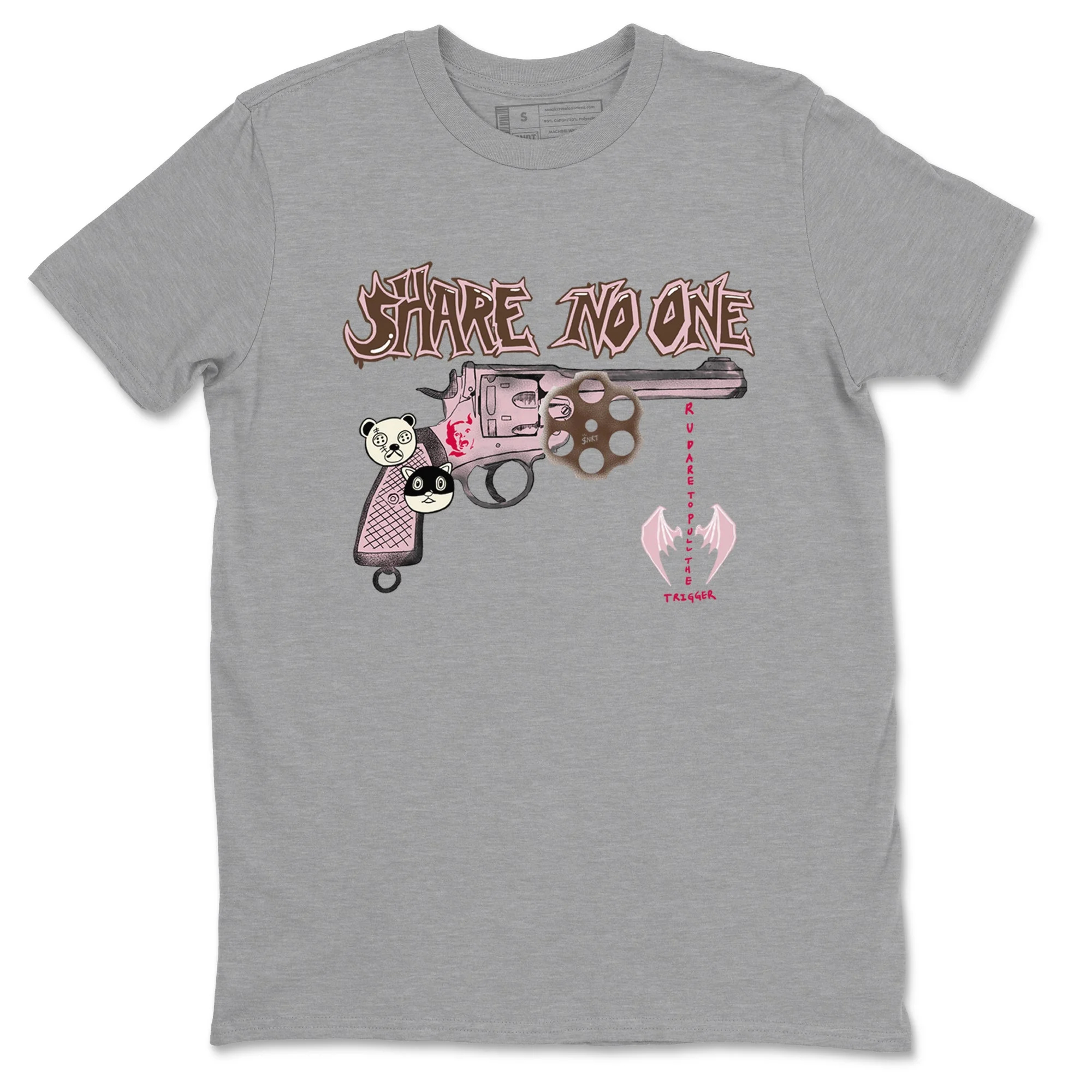 Share No One Sneaker Tees - Dunk Cacao Wow And Pink foam