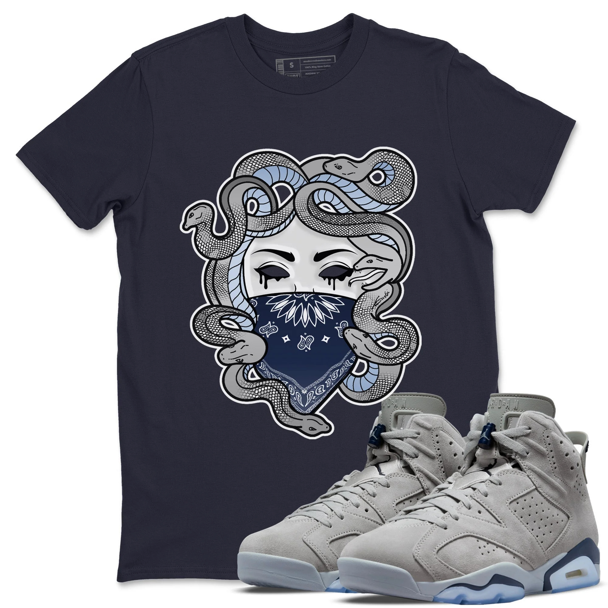 Medusa Unisex Tops - Air Jordan 6 Georgetown