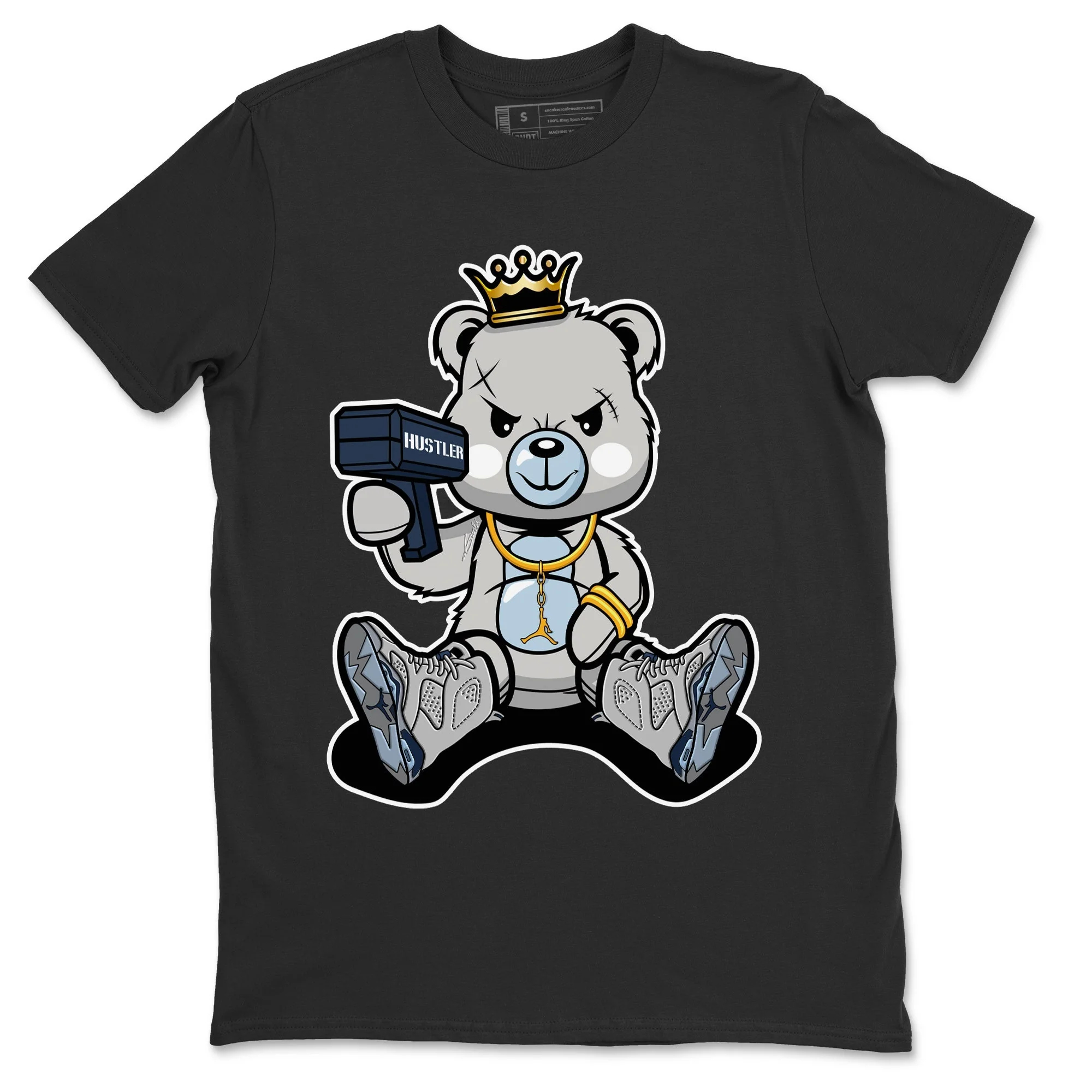 Bad King Baby Bear Unisex Tops - Air Jordan 6 Georgetown
