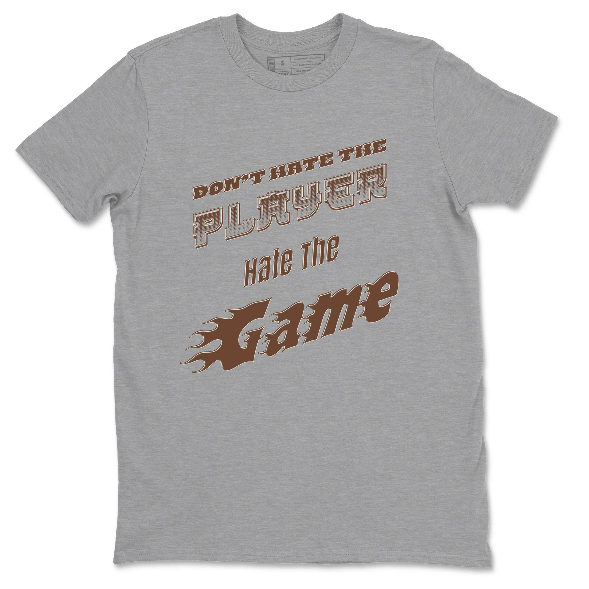 Don't Hate The Player Sneaker Tee - Dunk Cacao Wow