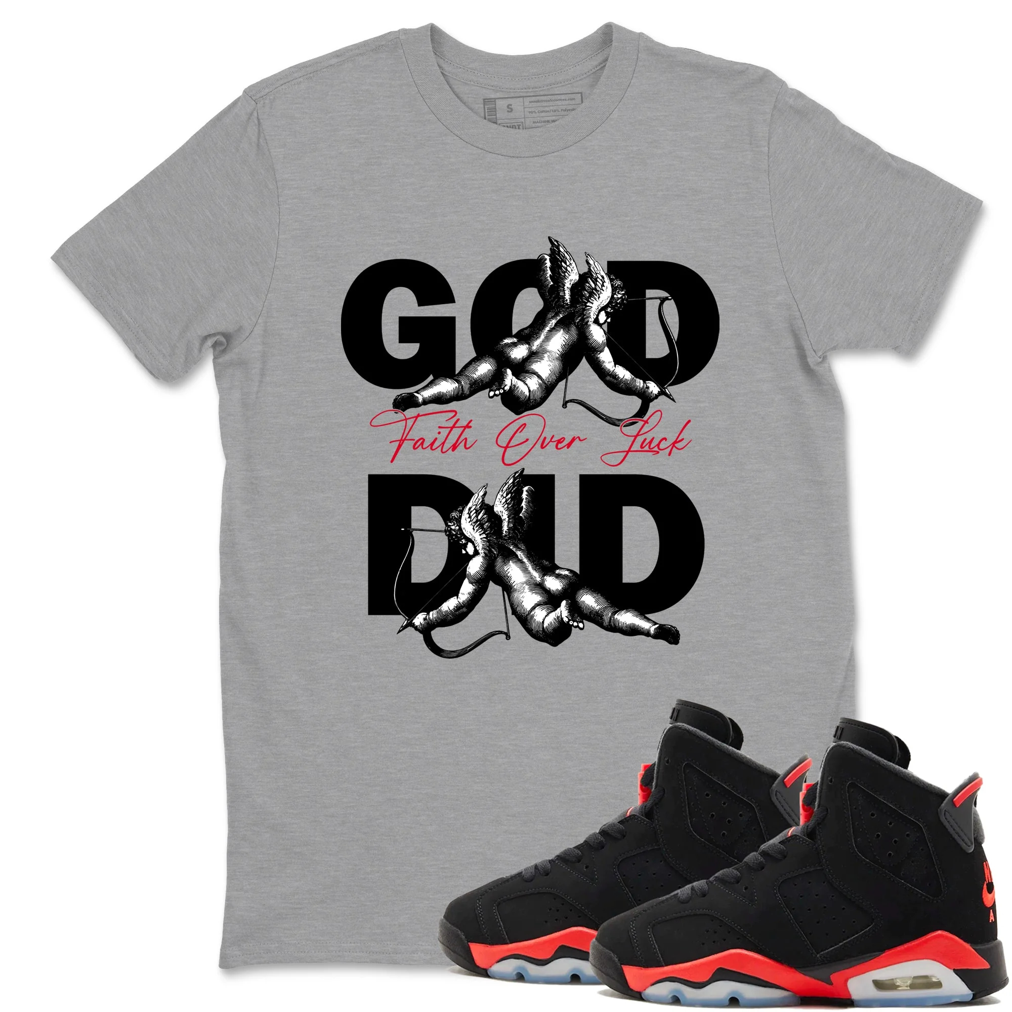 God Did Sneaker Tees - Air Jordan 6 Reverse Infrared