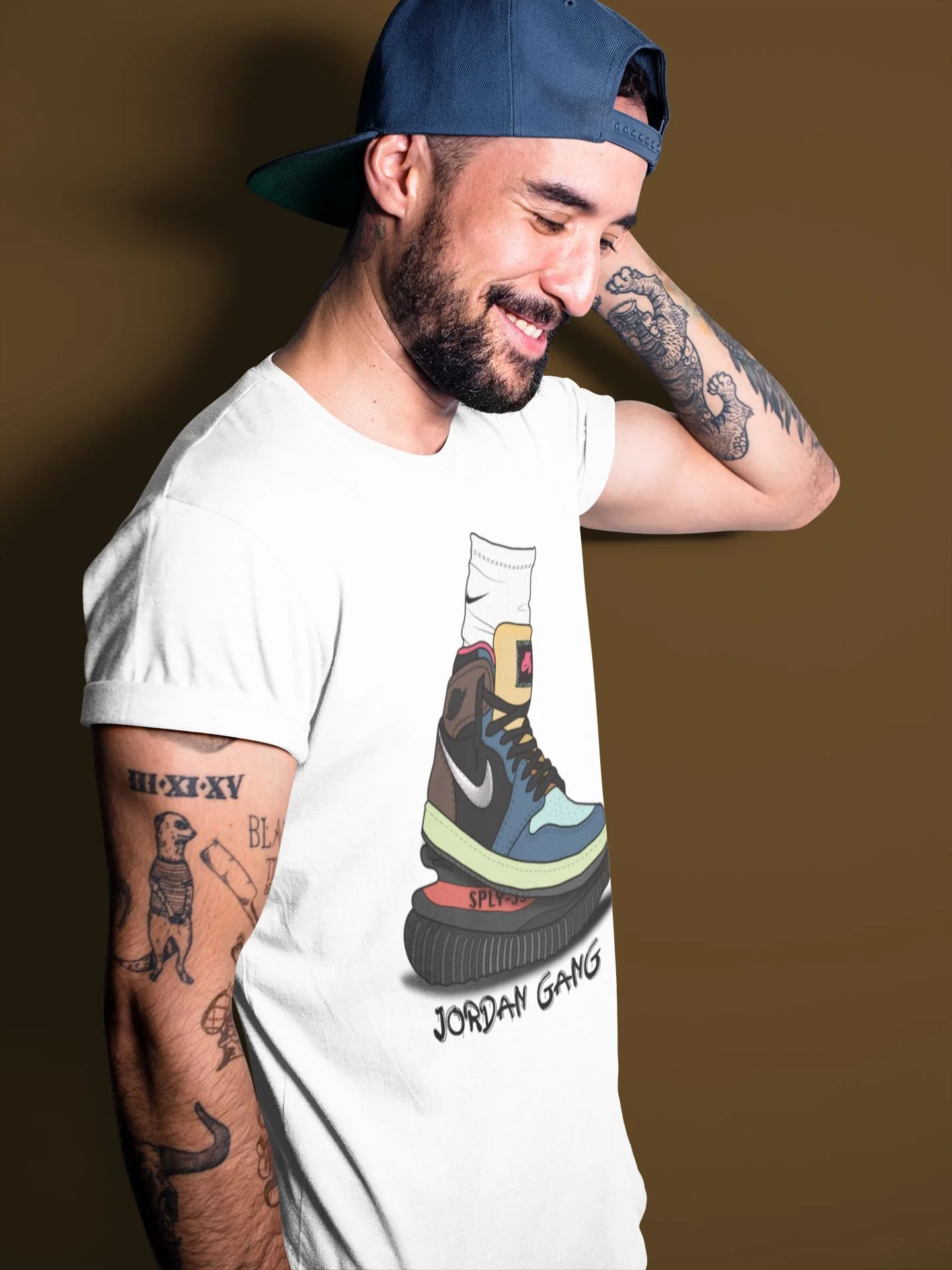 Air Jordan Gang Unisex Tops - Air Jordan 1 Bio Hack