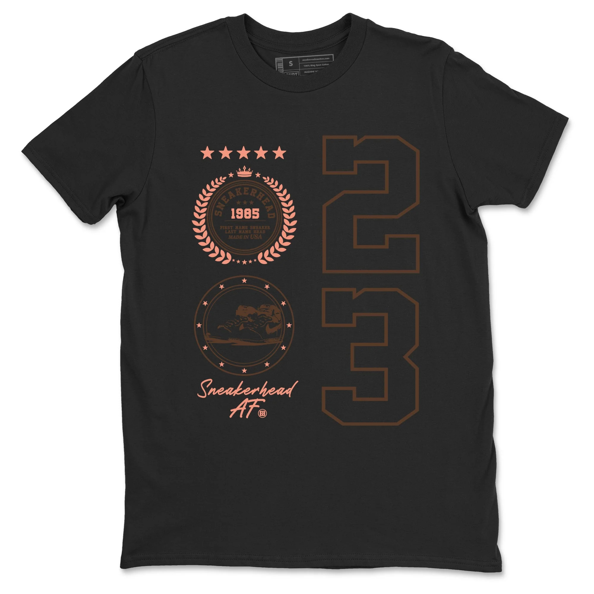 Sneaker Emblem Sneaker Tees - Air Jordan 1 Baroque Brown