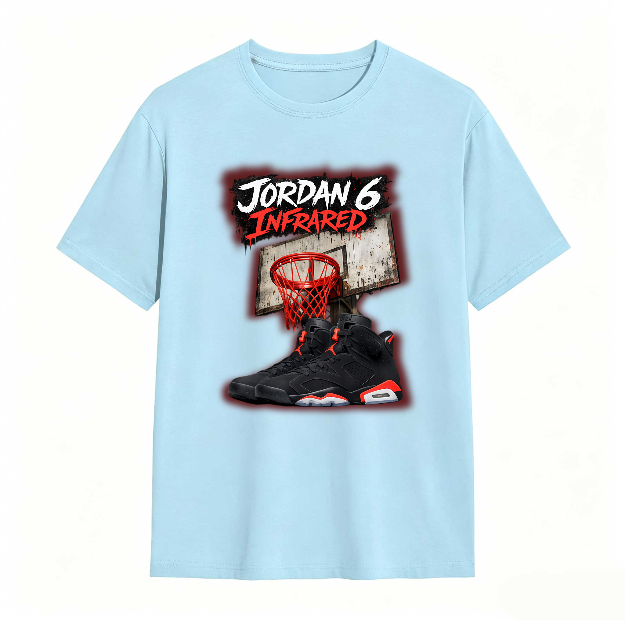 Shirt To Match Jordan Reverse Infrared 6-The 6's Unisex Match Tees Black