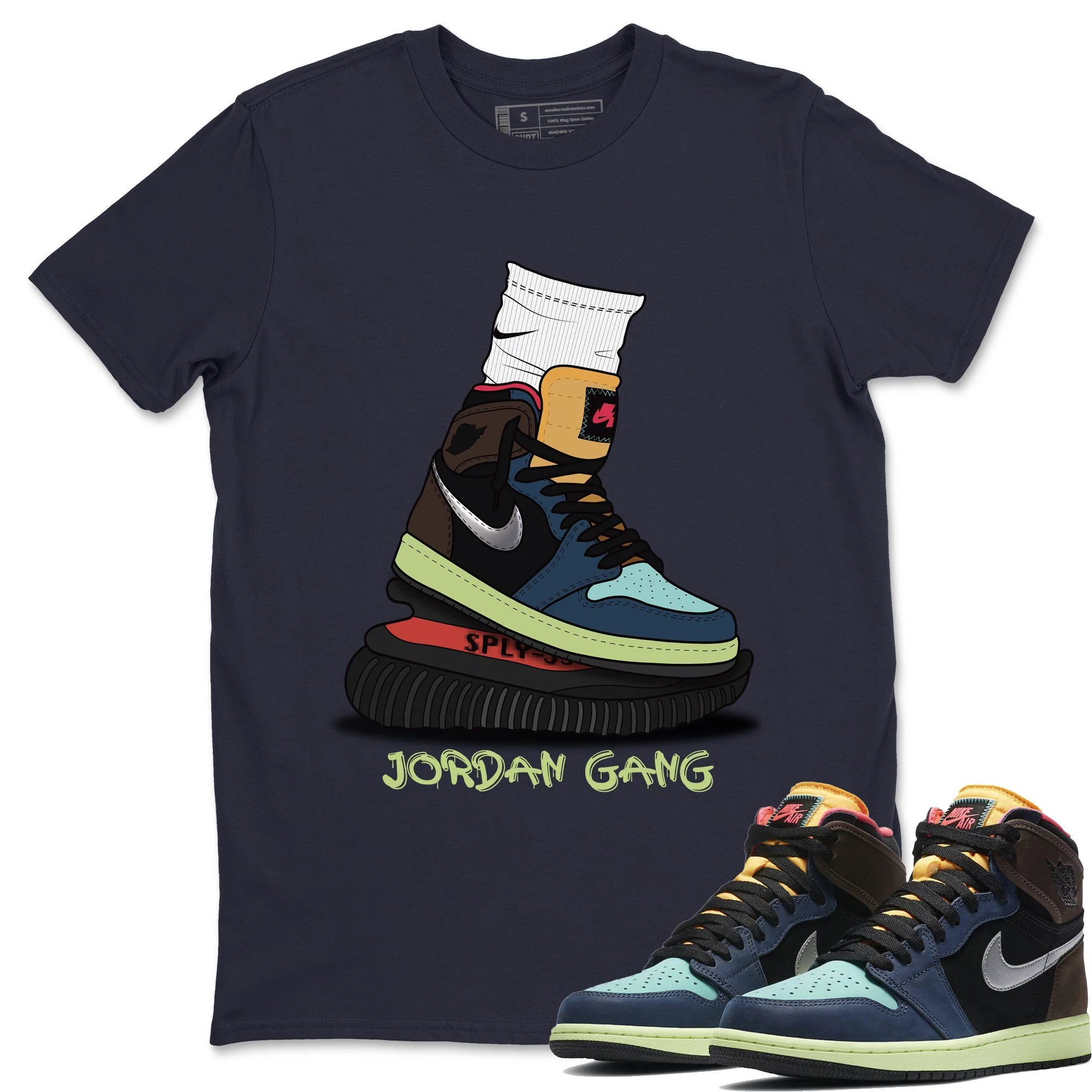 Air Jordan Gang Unisex Tops - Air Jordan 1 Bio Hack