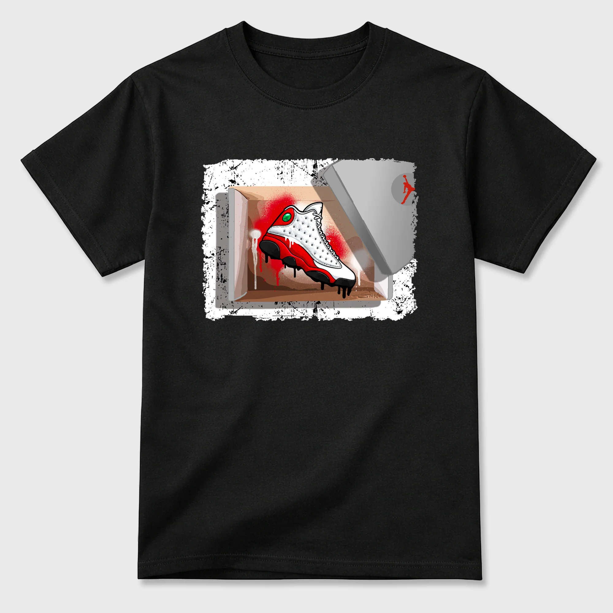 New Kicks Sneaker Tees - Air Jordan 13 University Red