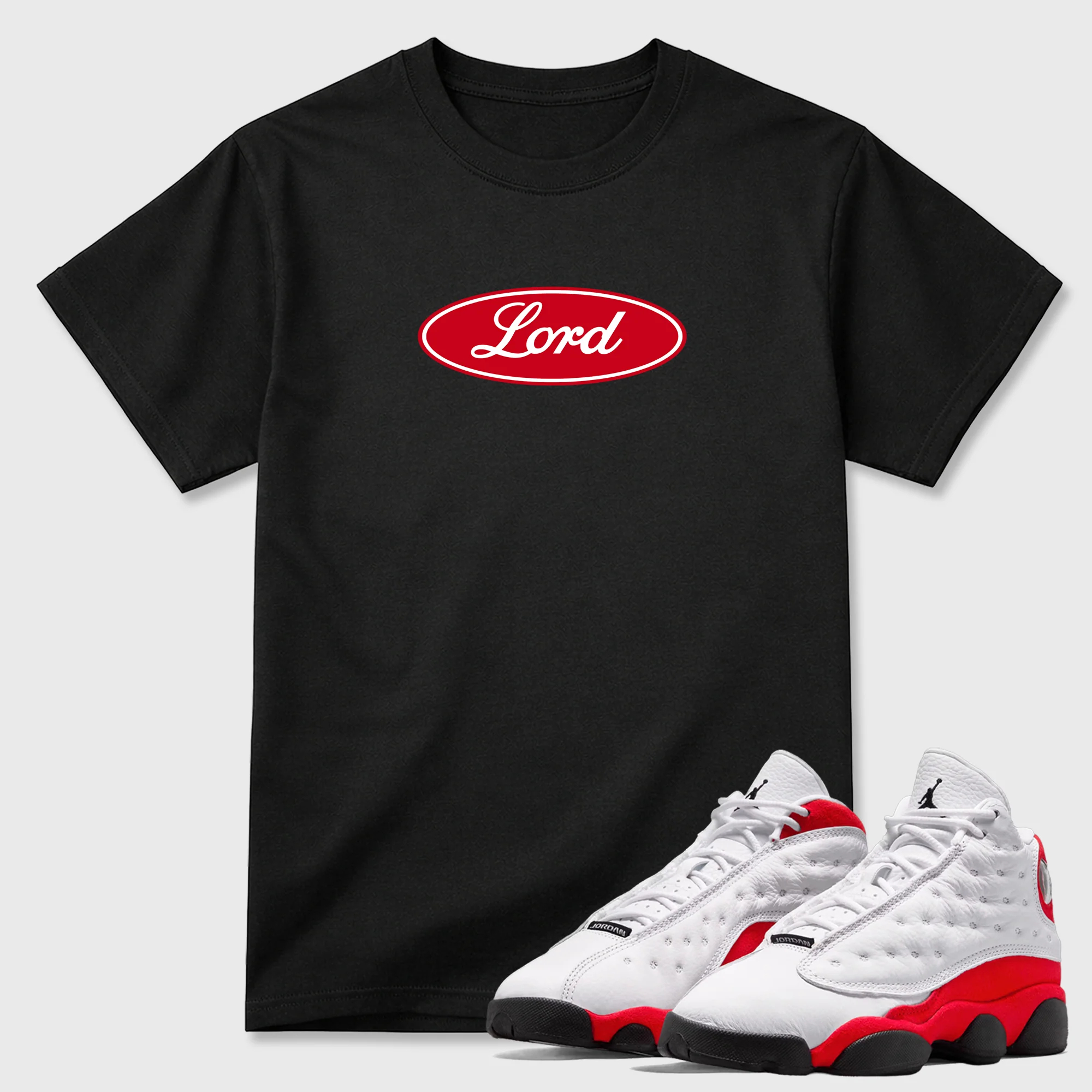 Lord Sneaker Tees - Air Jordan 13 University Red