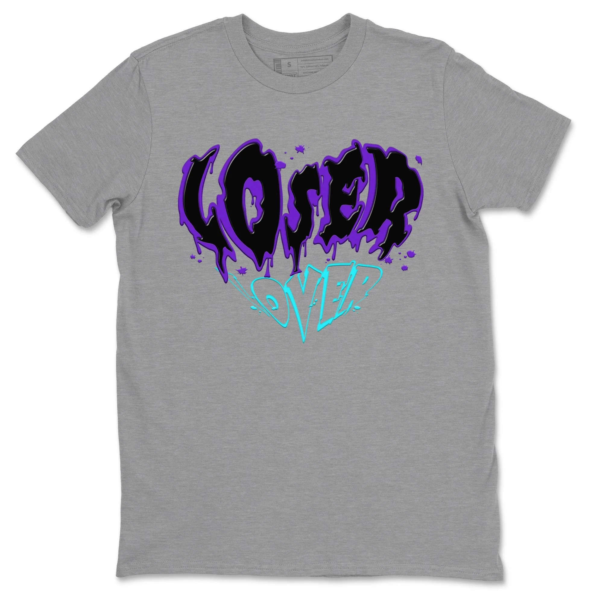 Melting Loser Lover Sneaker Tee - Air Jordan 6 Aqua