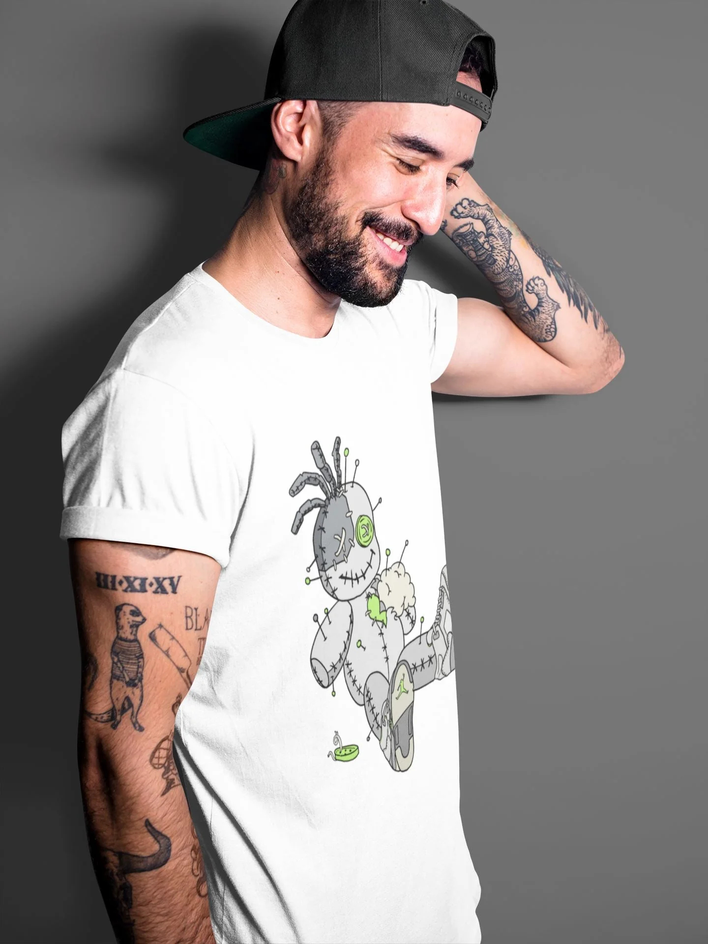 Voodoo Doll Unisex Tops - Air Jordan 5 Green Bean
