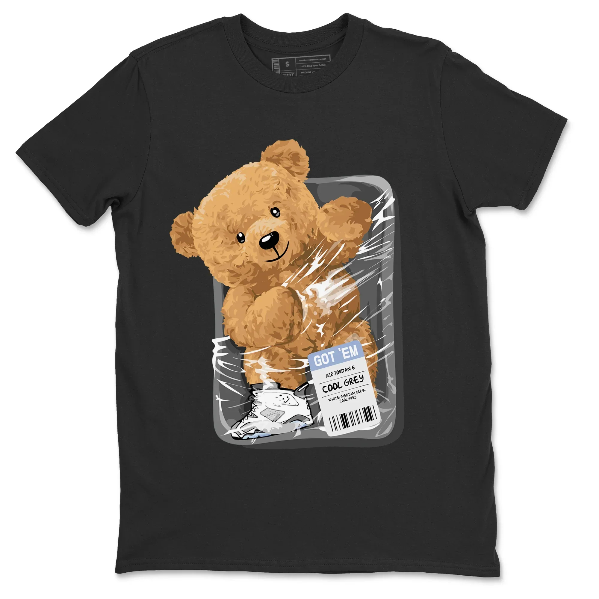 Packaged Bear Unisex Tops - Air Jordan 6 Cool Grey