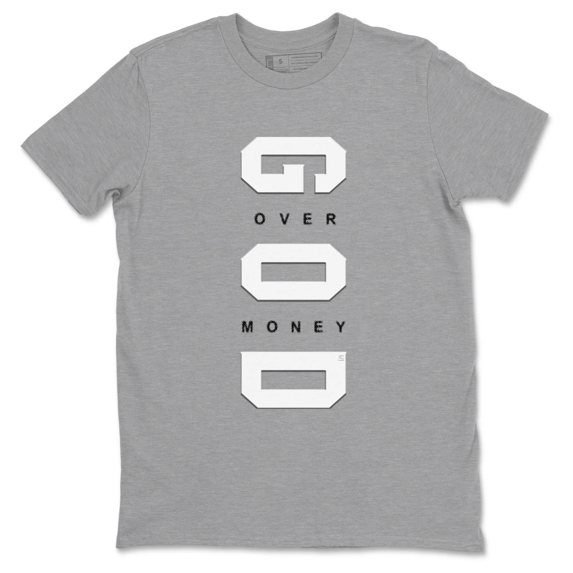 God Over Money Sneaker Tees - Air Jordan 9 Cool Grey