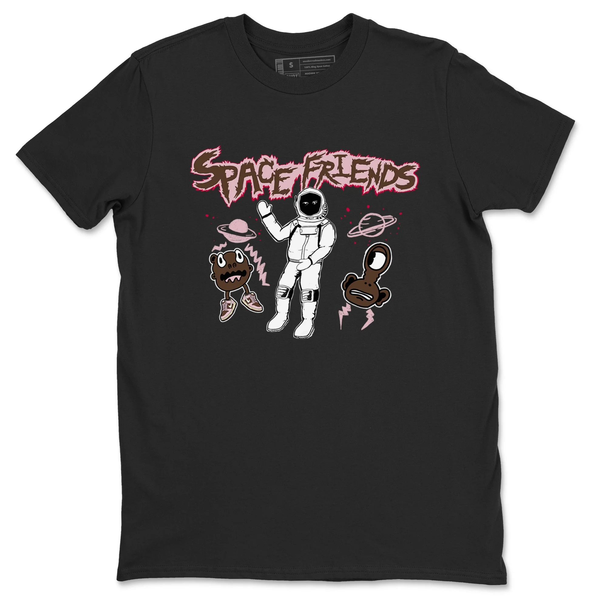 Space Friends Sneaker Tees - Dunk Cacao Wow And Pink Foam