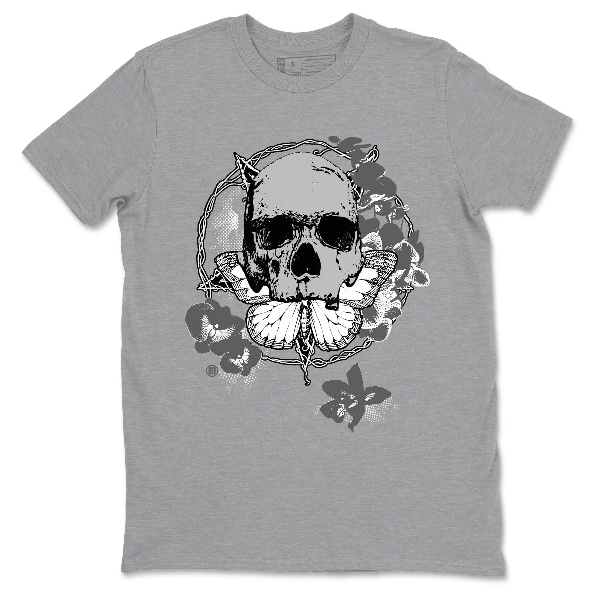 Carpe Diem Skull Sneaker Tees - Air Jordan 9 Cool Grey