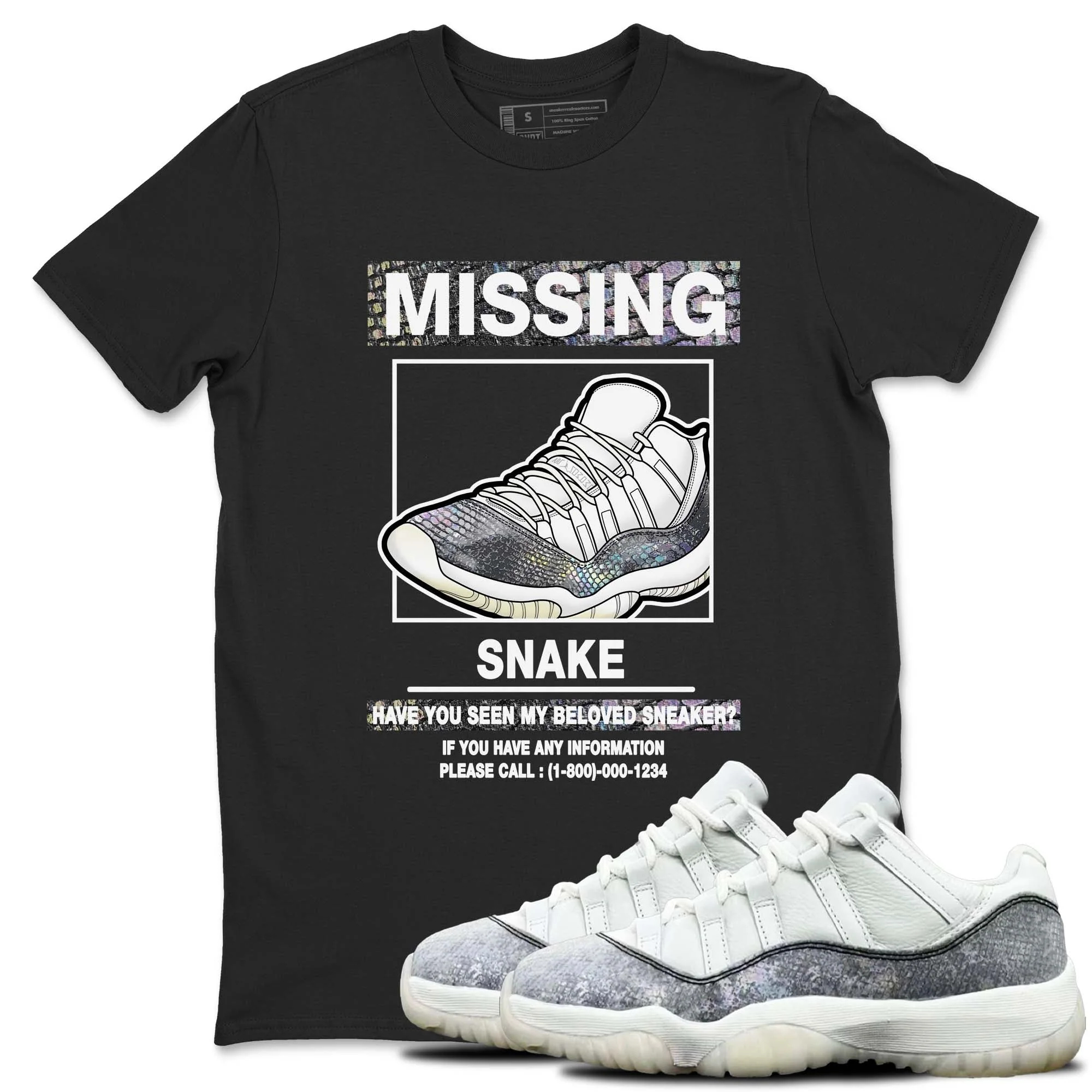 Missing Sneaker Sneaker Tees - Air Jordan 11 Year Of The Snake