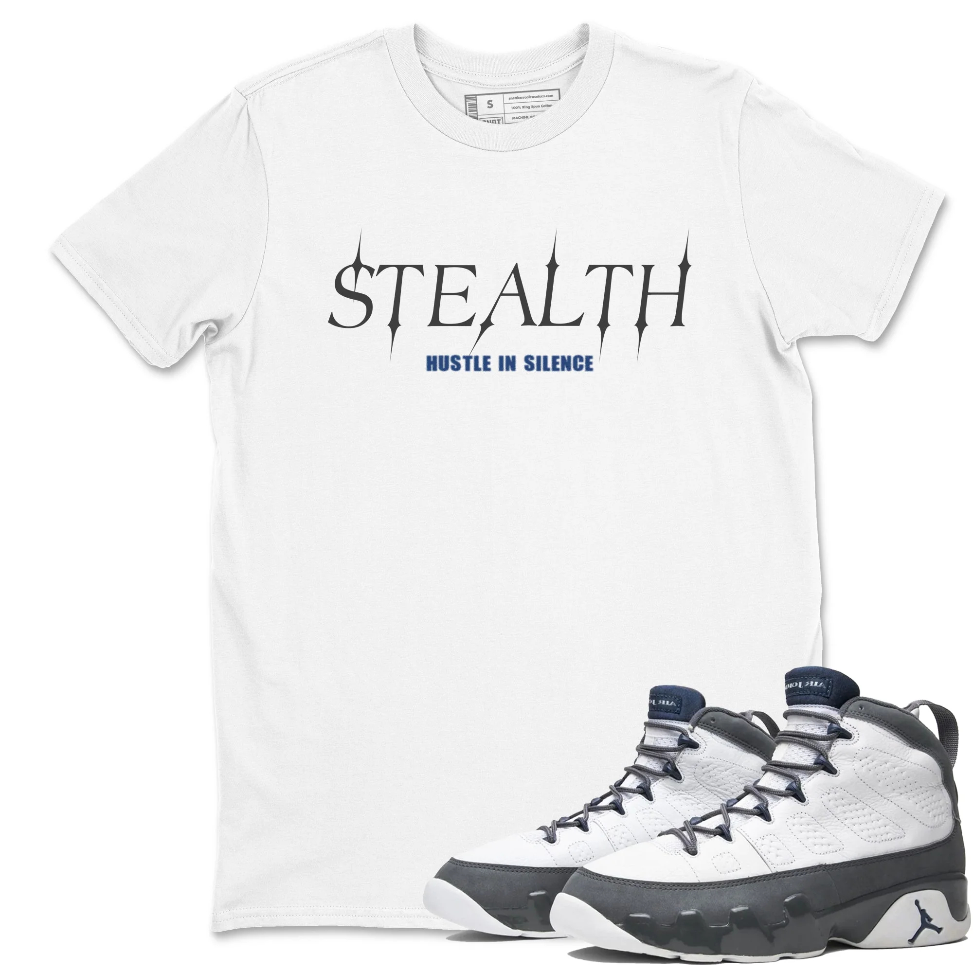 Stealth Sneaker Tees - Air Jordan 9 Flint Grey
