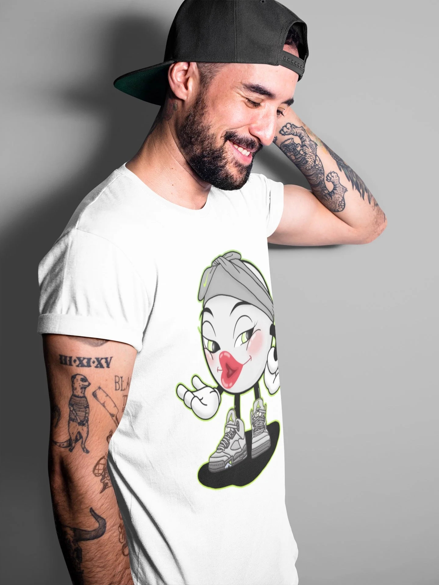 Sexy Chu Unisex Tops - Air Jordan 5 Green Bean