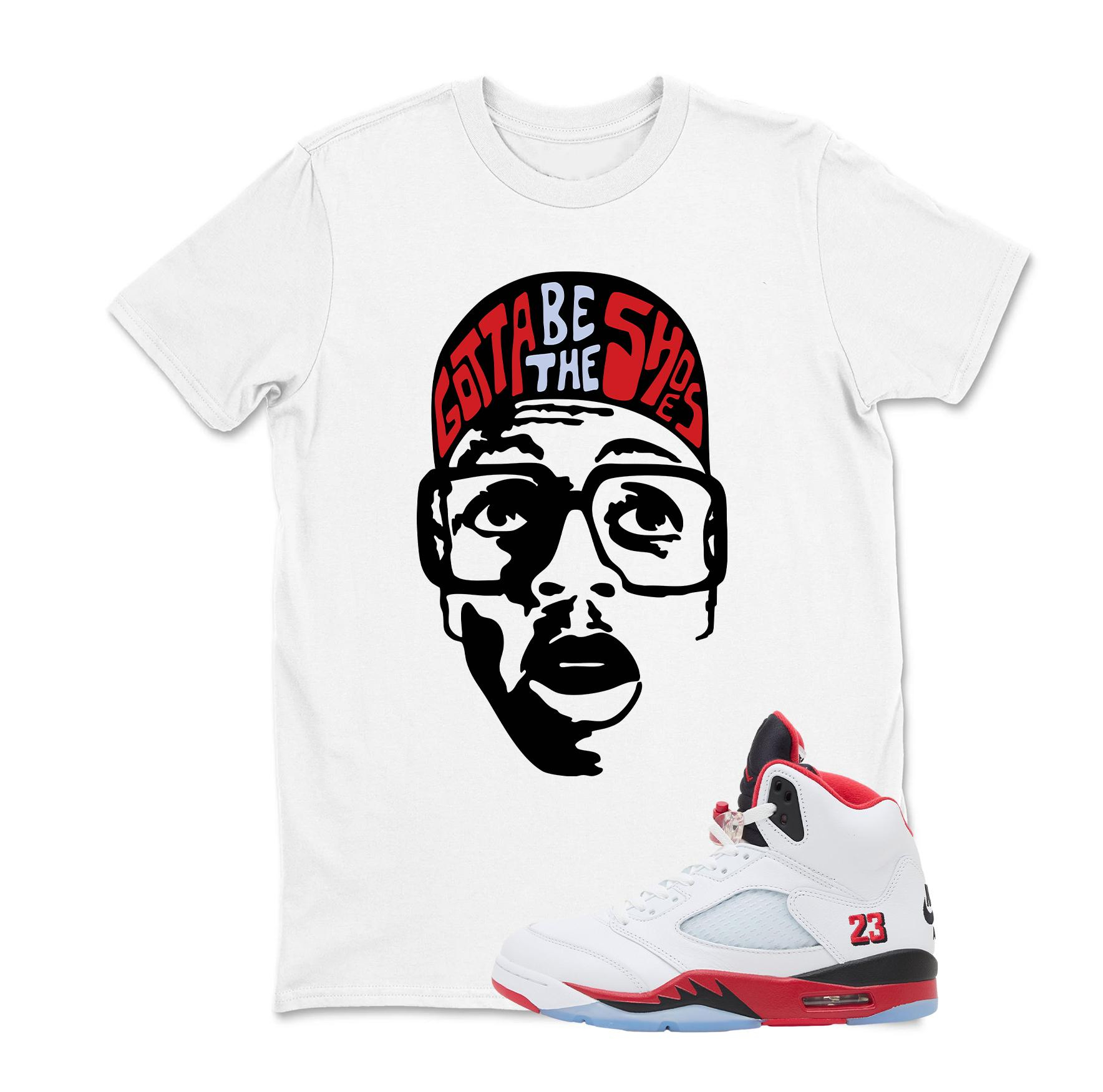 Sneaker Shirt to Match Jordan 5 Fire Red, Retro 5 Sneaker Match Tee, Sneakerhead Outfit Shirt, Jordan 5 Fire Red Hoodie to match Sneaker