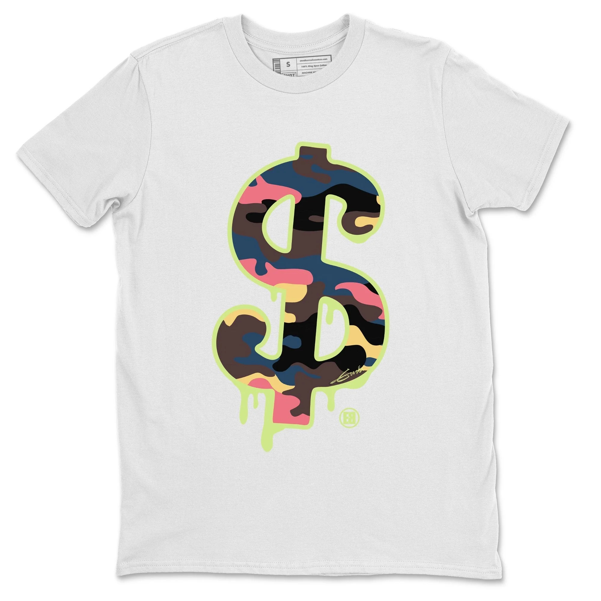 Dollar Camo Unisex Tops - Air Jordan 1 Bio Hack
