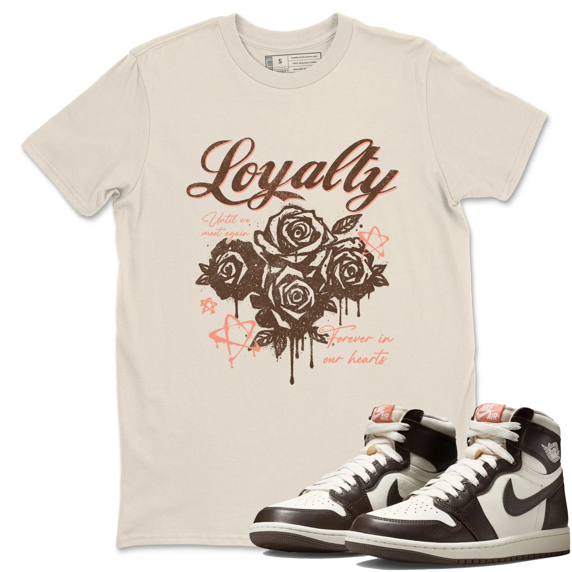 Loyalty Sneaker Tees - Air Jordan 1 Baroque Brown