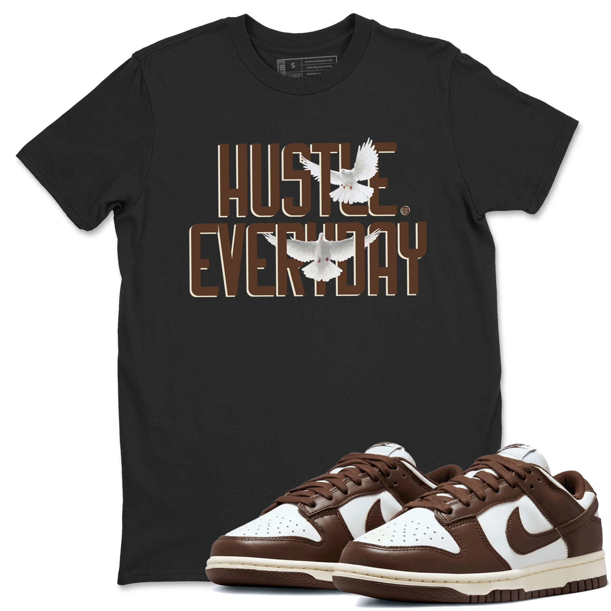 Daily Hustle Sneaker Tee - Dunk Cacao Wow